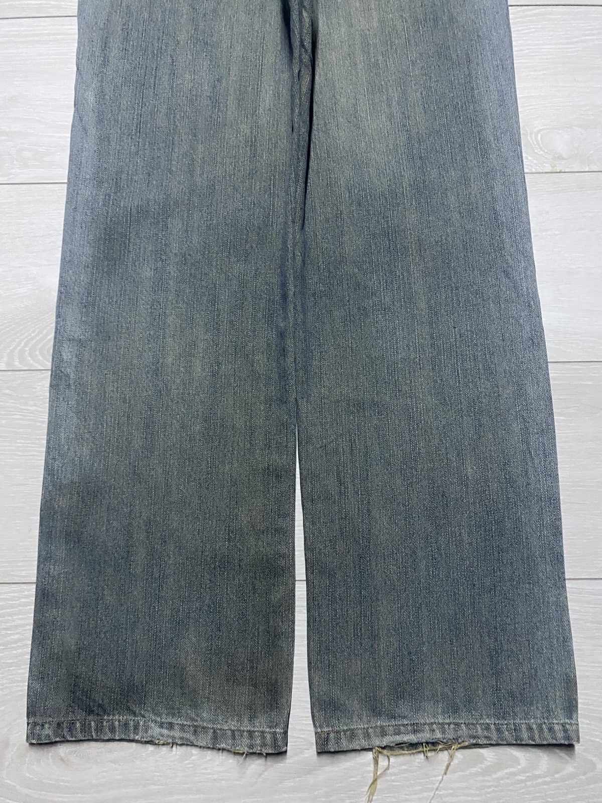 Edwin Vintage Edwin 404 Grey Denim Baggy Jeans Size US 33 - 6 Thumbnail