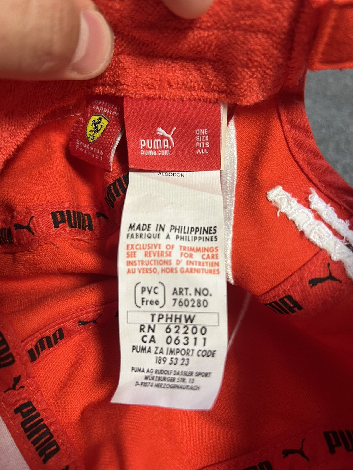Ferrari × Puma Men's sports cap Puma Ferrari Mubadala ABU DHABI Size ONE SIZE - 8 Thumbnail