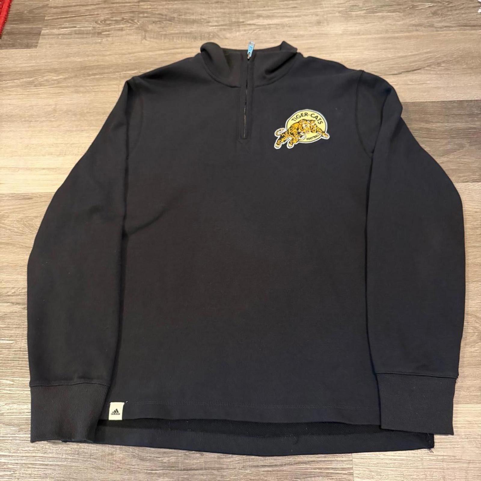 Adidas adidas Hamilton tiger cats 1/4 zip sweatshirt M Size US M / EU 48-50 / 2 - 2 Thumbnail