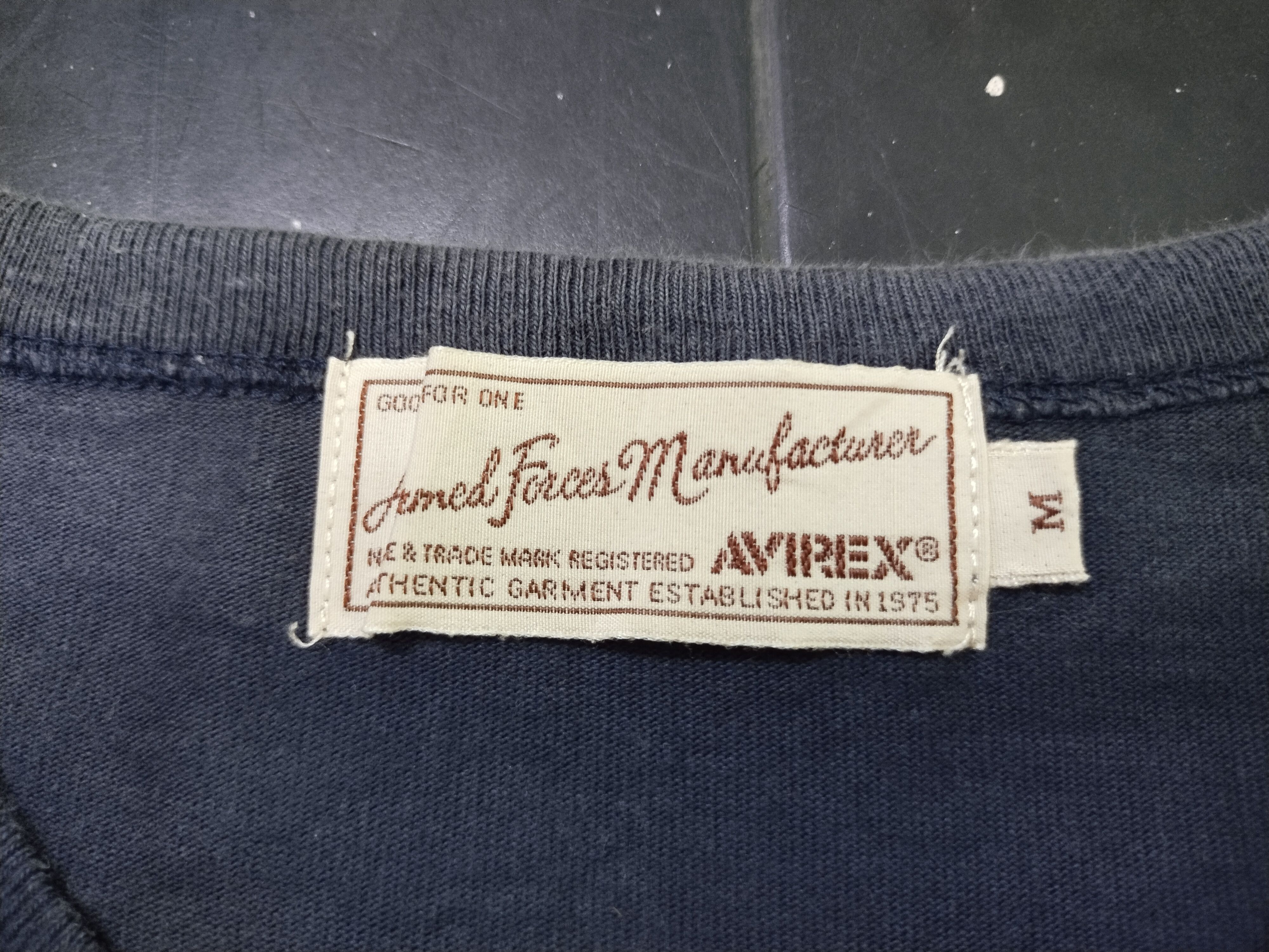 Avirex Vintage Embroidery Avirex USA Shirt Tee Size US M / EU 48-50 / 2 - 12 Thumbnail