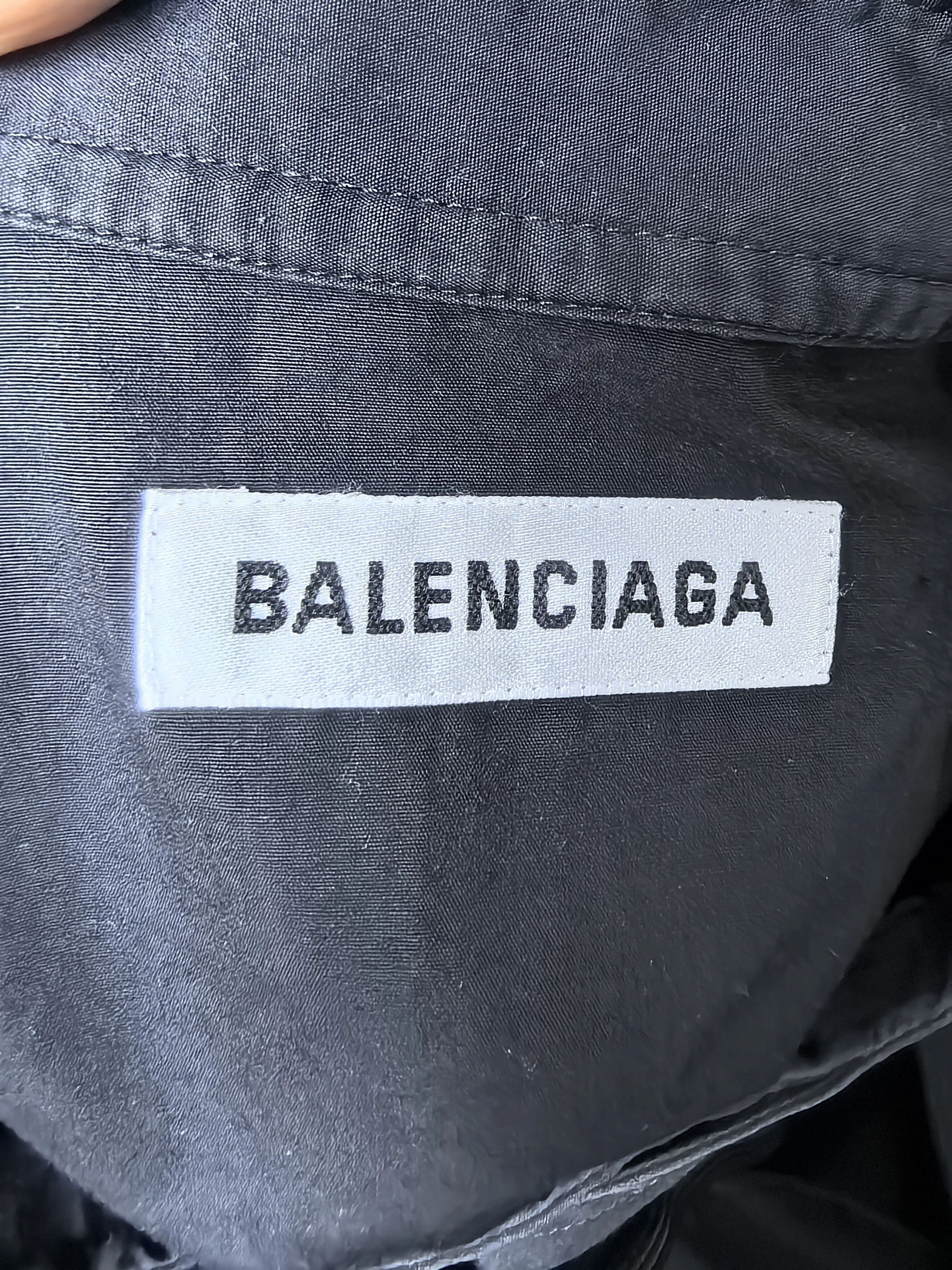 Balenciaga Balenciaga Logo Shirt (Authenticated) Size XXS / US 00 / IT 34 - 3 Thumbnail