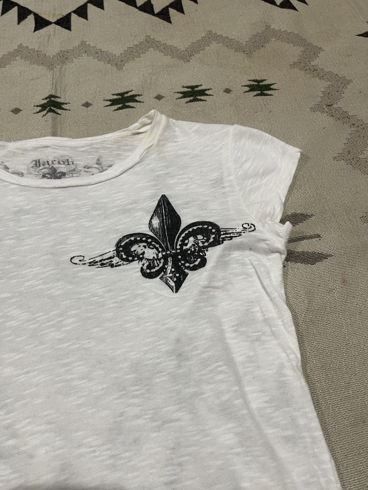 If Six Was Nine 2000s JACOB FLEUR DE LIS SHIRT RARE DESIGN Size M / US 6-8 / IT 42-44 - 5 Thumbnail