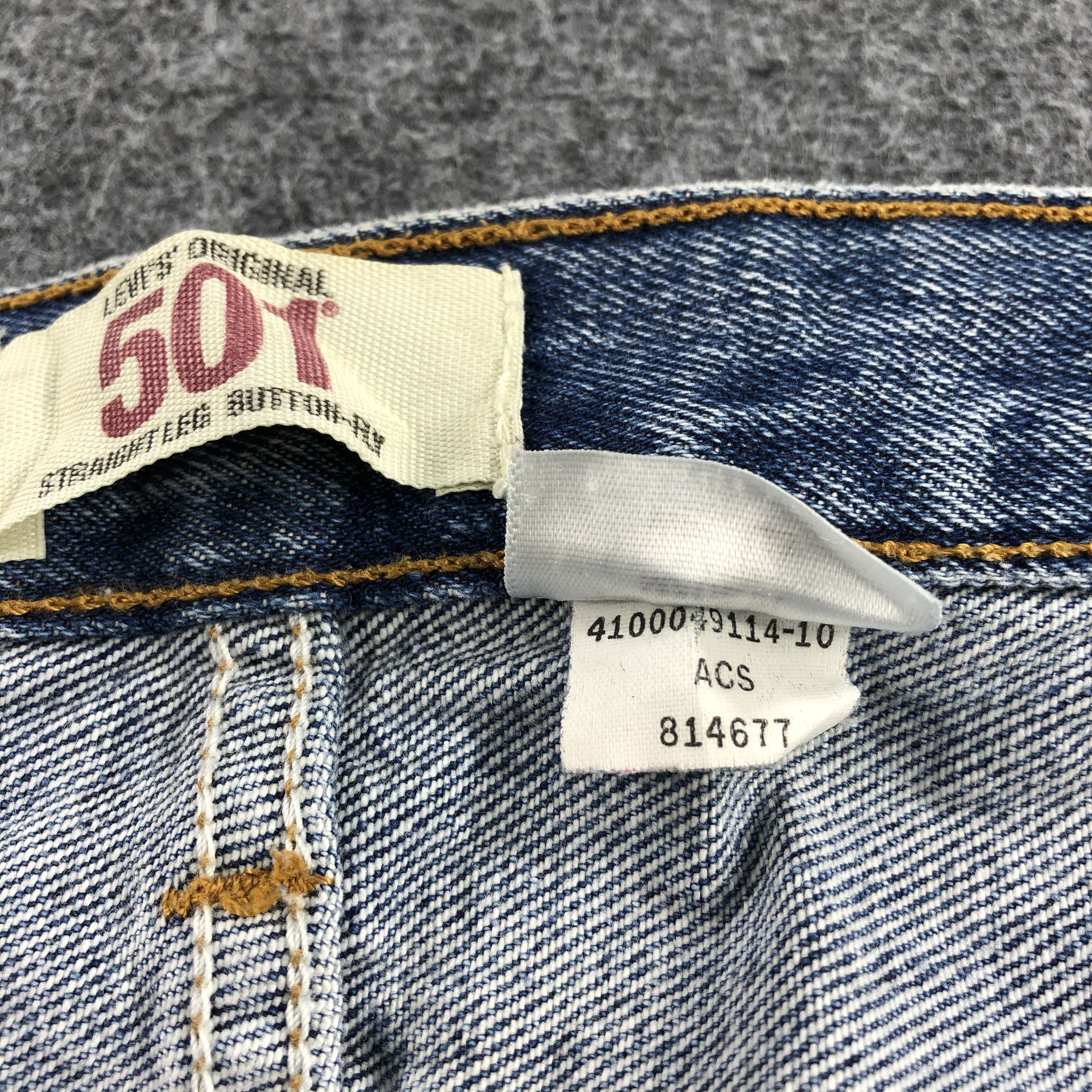 Levi's Vintage Levis Jeans Lot 501-JM874 Size US 34 / EU 50 - 10 Thumbnail