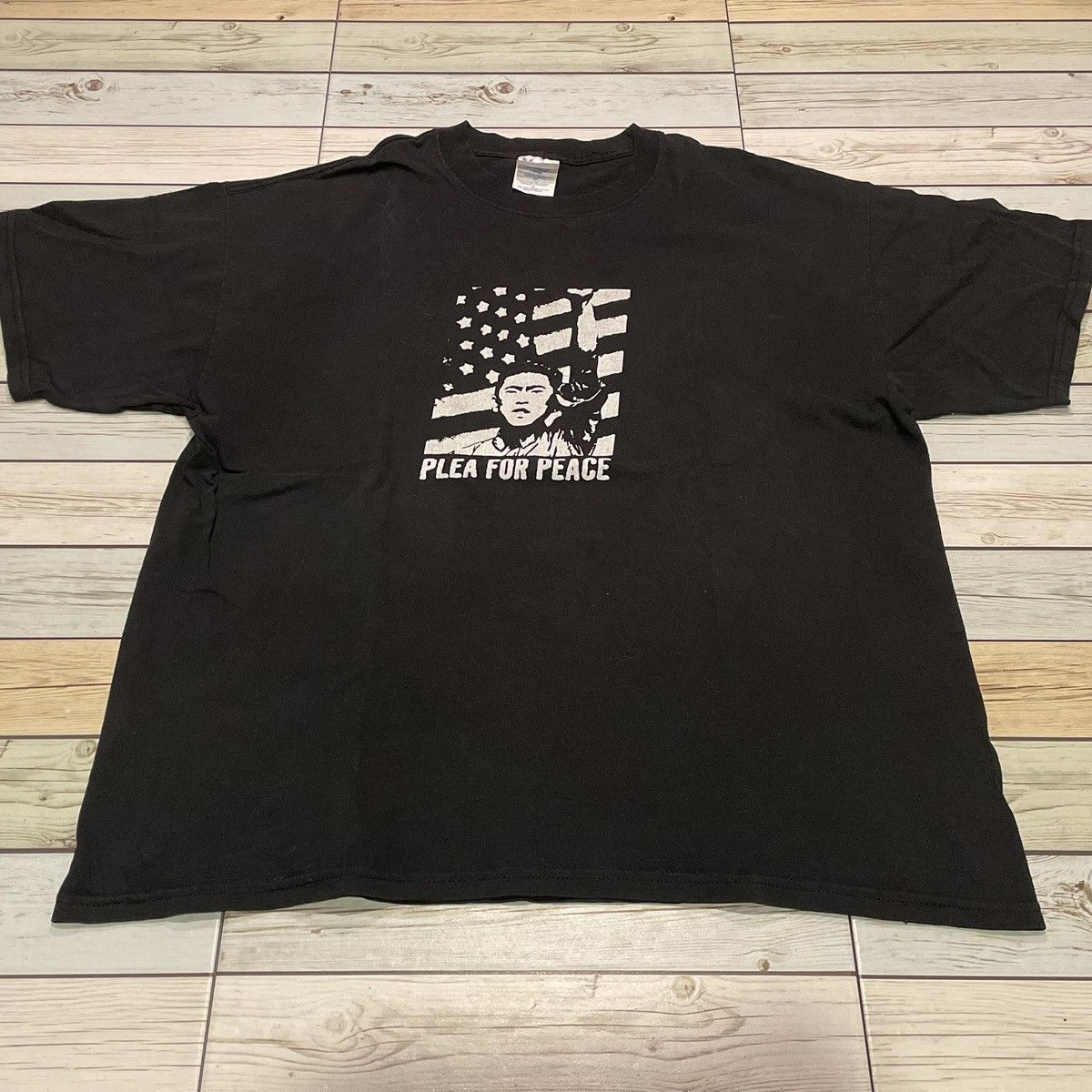 Band Tees Vintage Plea For Peace Band Tour T Shirt Punk Rock Cursive Size US XL / EU 56 / 4 - 1 Thumbnail