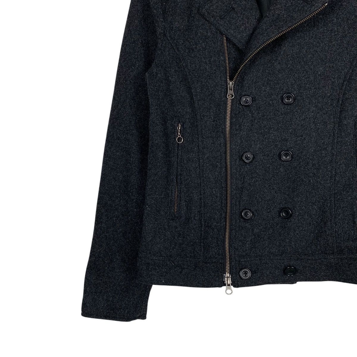 Japanese Brand Japanese Brand Edge Double Colar Motorcycle Wool Jacket Size US M / EU 48-50 / 2 - 3 Thumbnail