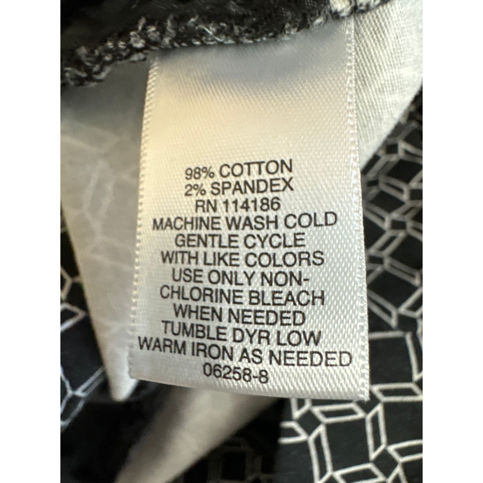 Other Liz Claiborne Emma Size 12 Black & White Ankle Pants Pockets Size 34" / US 12 / IT 48 - 5 Thumbnail