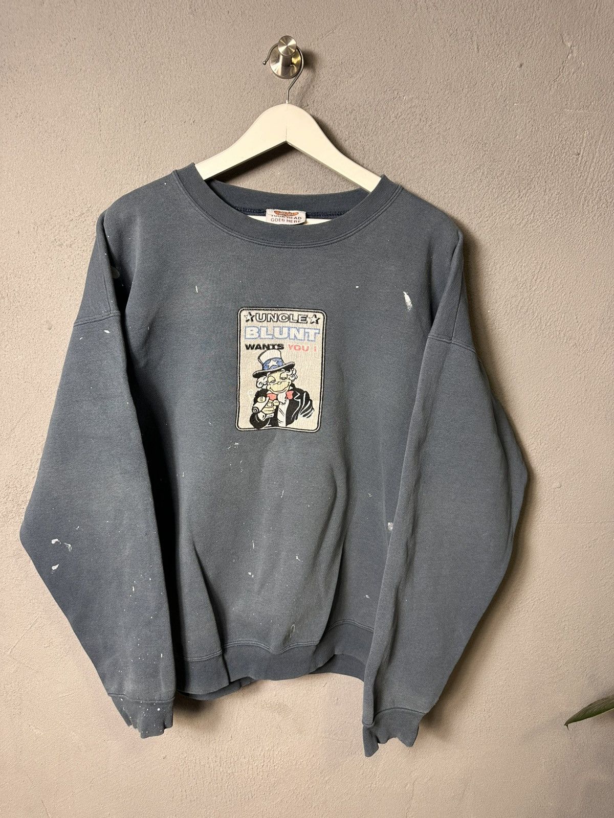 VINTAGE 90s BLUNT SKATEBOARDS SWEATSHIRT