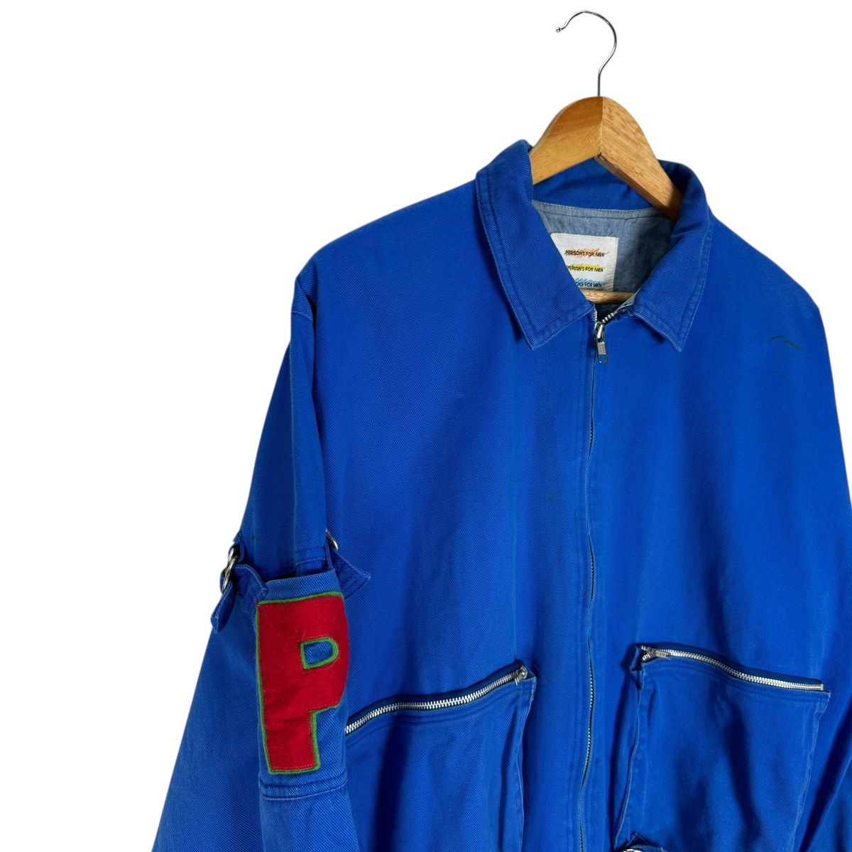 PERSON'S ☀️PERSON’S FOR MEN BOMBER PARACHUTE JACKET LIKE ISSEY MIYAKE Size US L / EU 52-54 / 3 - 6 Thumbnail