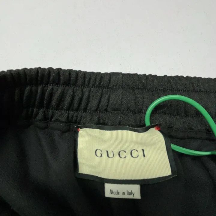 Gucci Gucci Gucci Black Knit Jogging Pants with Color Stripes -2 Size US 26 / EU 42 - 1 Thumbnail