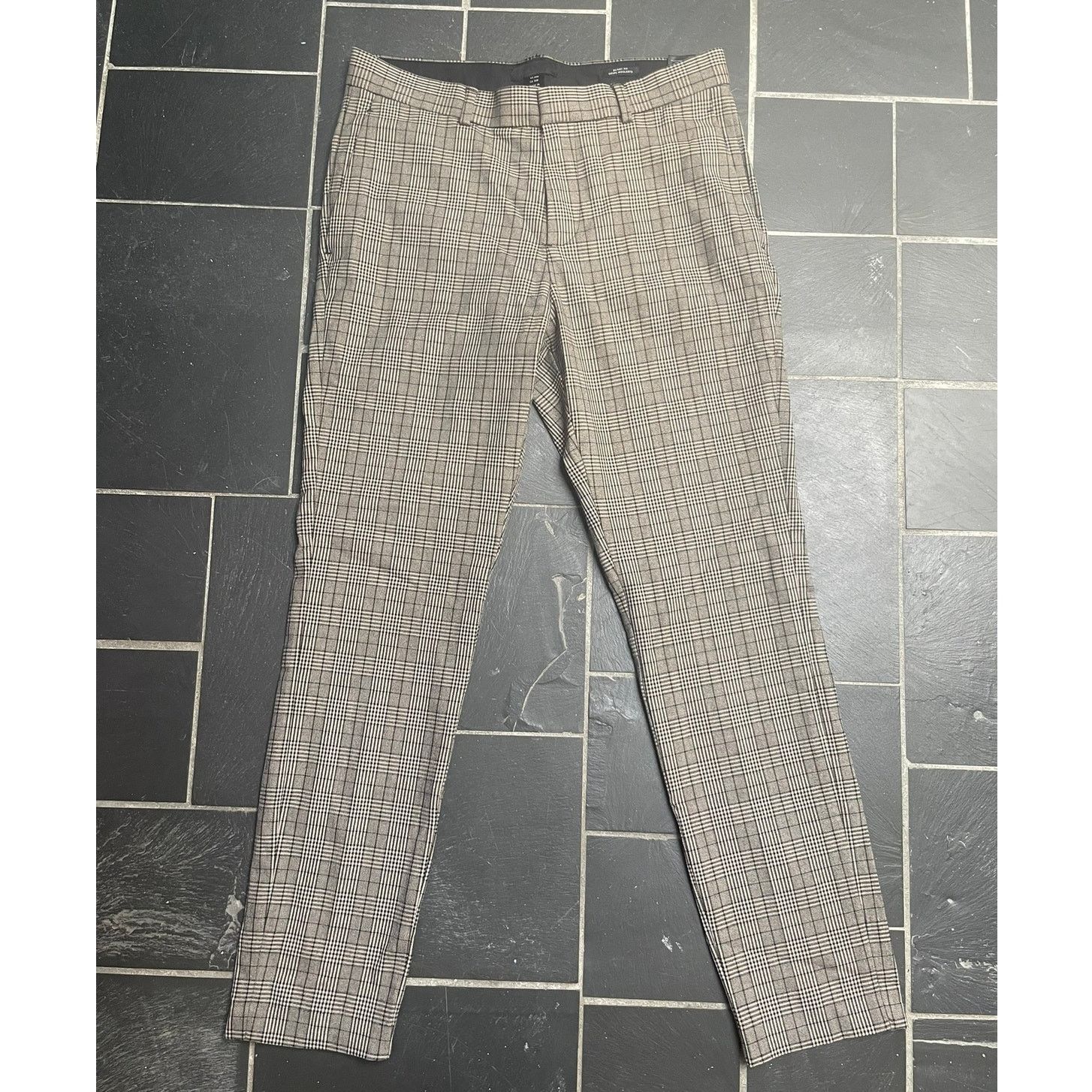 H&M Plaid Casual Dress Pants Size 30 Size US 30 / EU 46 - 2 Thumbnail
