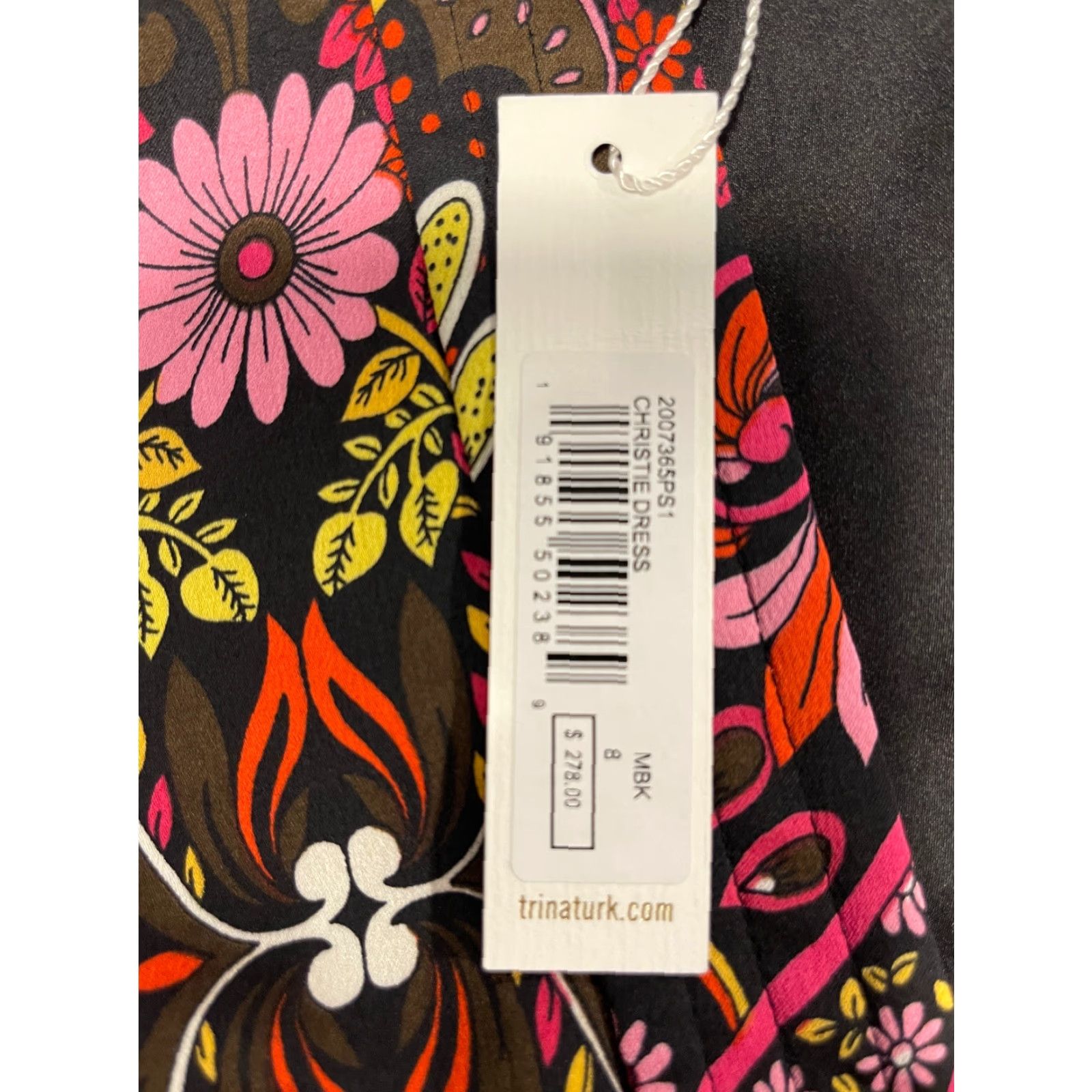 Trina Turk Trina Turk Christie Dress Shift V-Neck Tapestry Print Multicolor Size 8 NWT Size M / US 6-8 / IT 42-44 - 7 Thumbnail