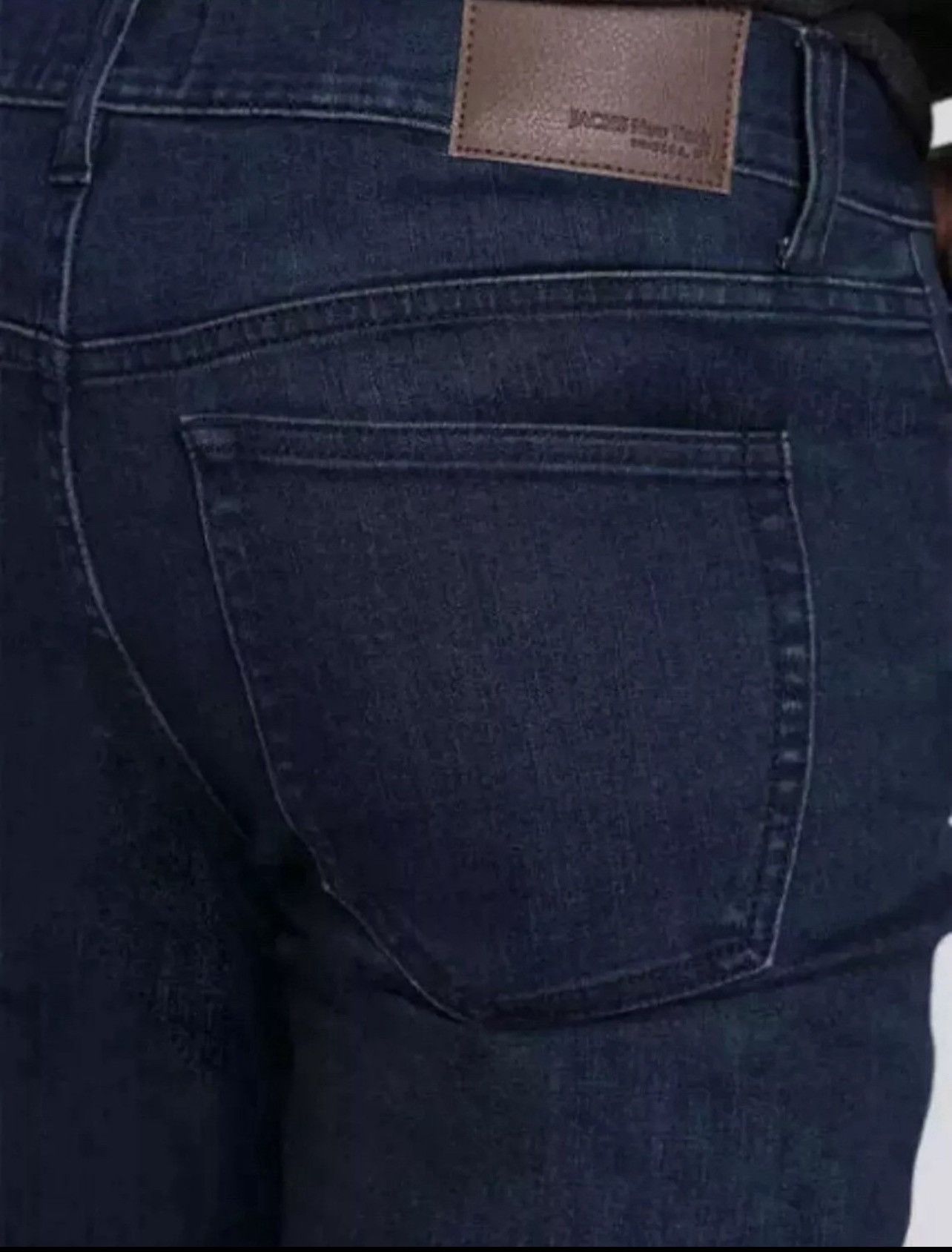 JACHS NY JACHS Straight Leg Comfort Fit Jeans Stretch Denim 34x32 Size US 34 / EU 50 - 6 Thumbnail