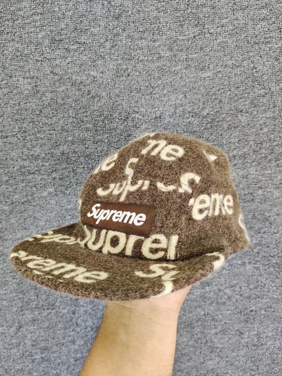 Supreme 18AW Supreme Harris Tweed Camp Cap Size ONE SIZE - 1 Thumbnail