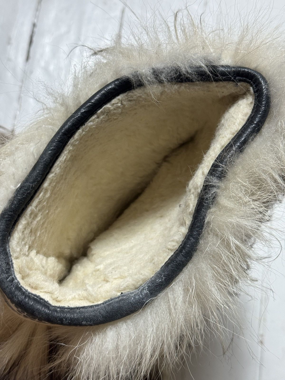 Other VINTAGE IDEAL FUR YETI MOHAIR SNOW MOON Y2K UNT BOOTS Size US 6.5 / IT 36.5 - 6 Thumbnail