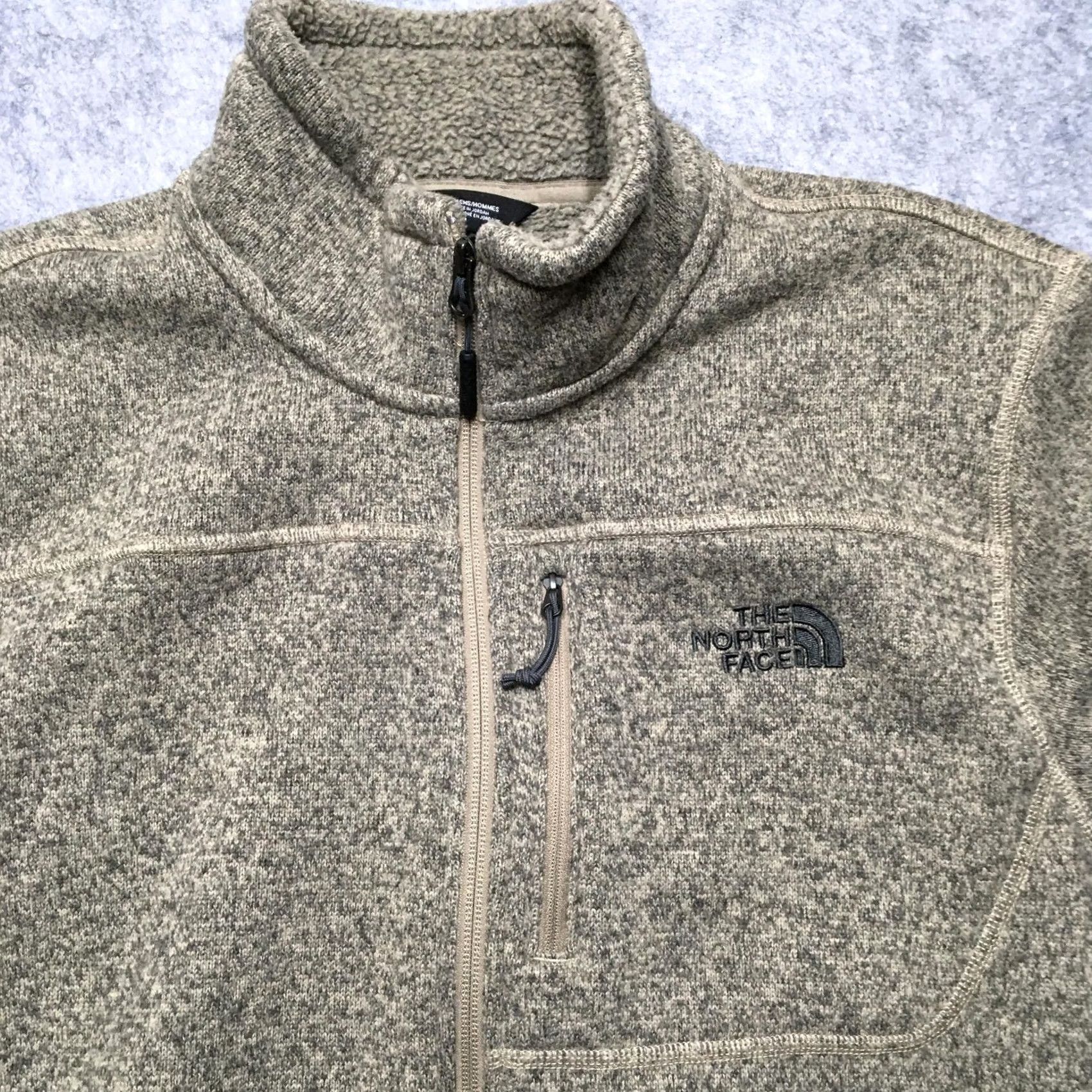 The North Face The North Face Gordon Lyons Jacket Mens L Beige Fleece Full Zip Casual Winter Size US L / EU 52-54 / 3 - 4 Thumbnail
