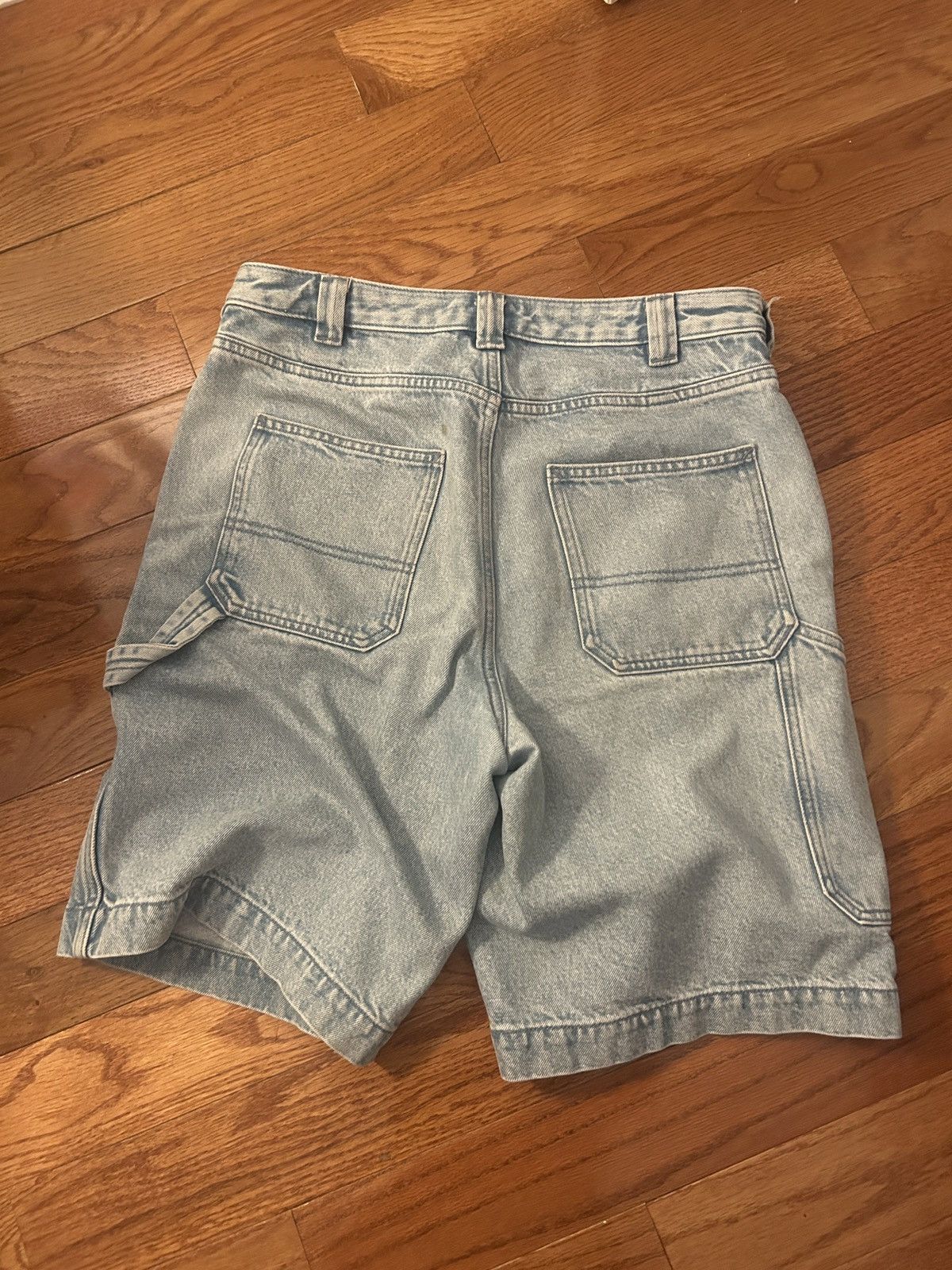 Arket Arket x Mr Porter Denim Carpenter Shorts Size US 30 / EU 46 - 3 Thumbnail