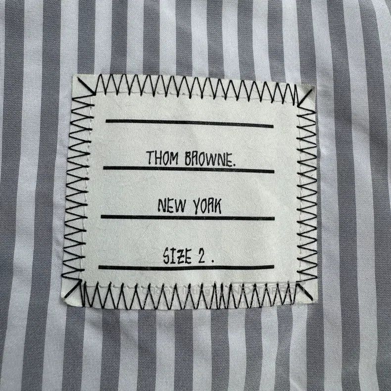 Thom Browne Thom Browne Wool and Deerskin Patch Down Jacket Size US M / EU 48-50 / 2 - 2 Thumbnail