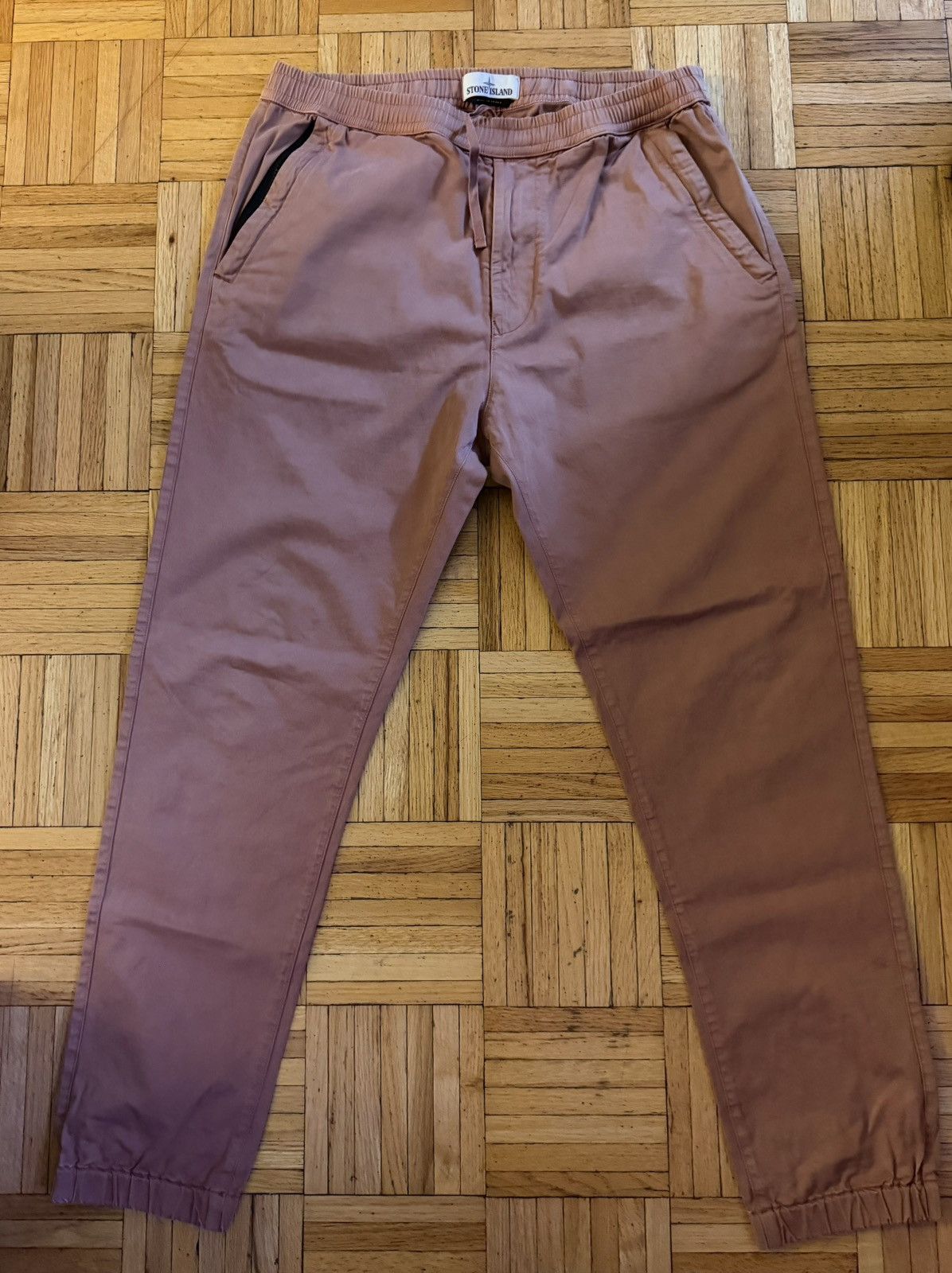 Stone Island Stone Island Logo Patch Elasticated Hem Trousers Pants 34 Size US 34 / EU 50 - 2 Thumbnail