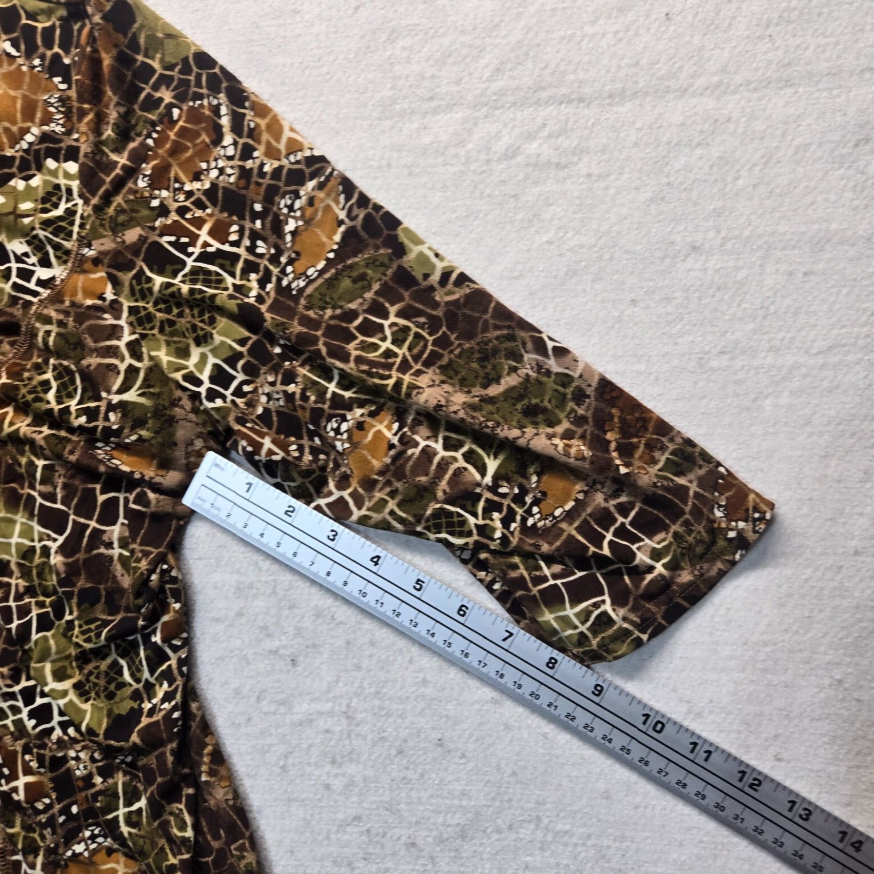 Vintage VINTAGE N Touch Brown Bohemian Tunic Shirt Women's Plus Size 3X Scoop Neck Geometric Casual Size XXL / US 16-18 / IT 52-54 - 5 Thumbnail