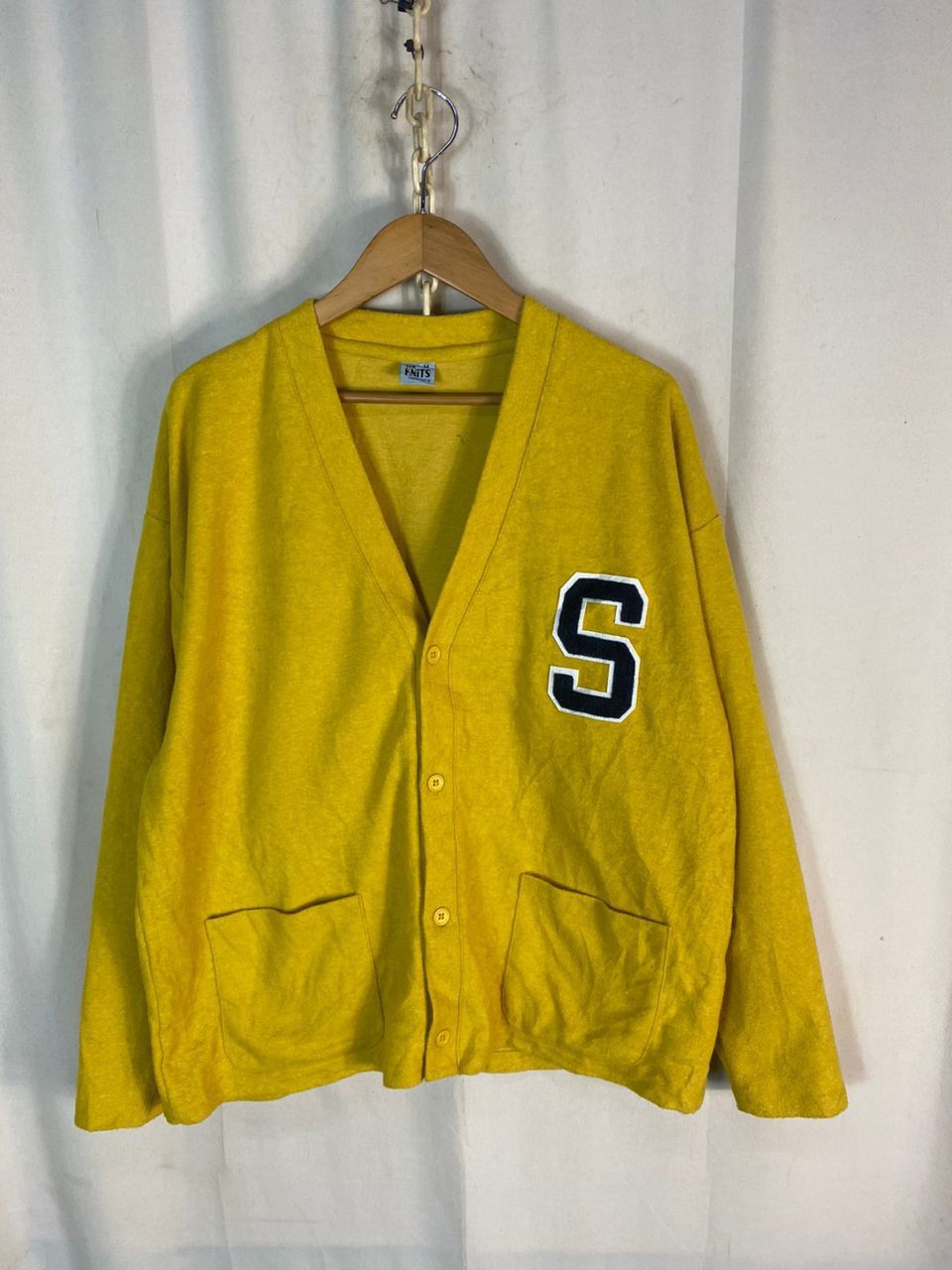 Vintage The knits cardigan shirt by screen stars Size US M / EU 48-50 / 2 - 1 Thumbnail