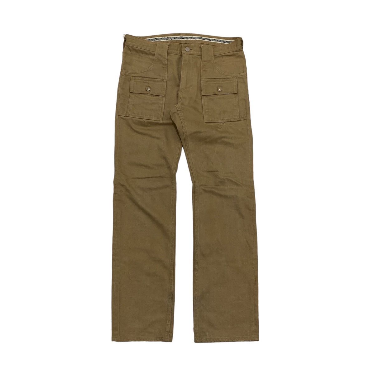 image of Number N Ine x Takahiromiyashita The Soloist Number (N)Ine Aw08 Portland Jeans in Brown (Size 32)