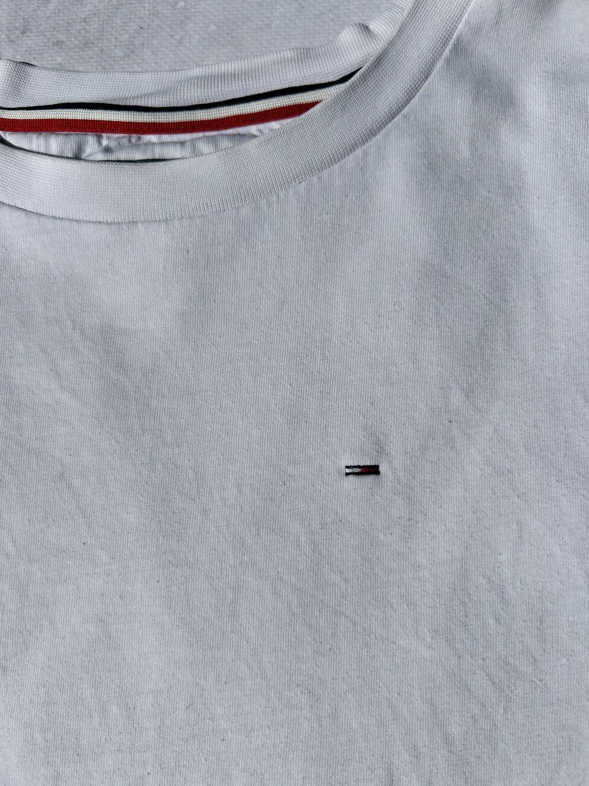 Tommy Jeans Tommy Jeans Flagship Basic White T-Shirt Tee Size M Size US M / EU 48-50 / 2 - 3 Thumbnail