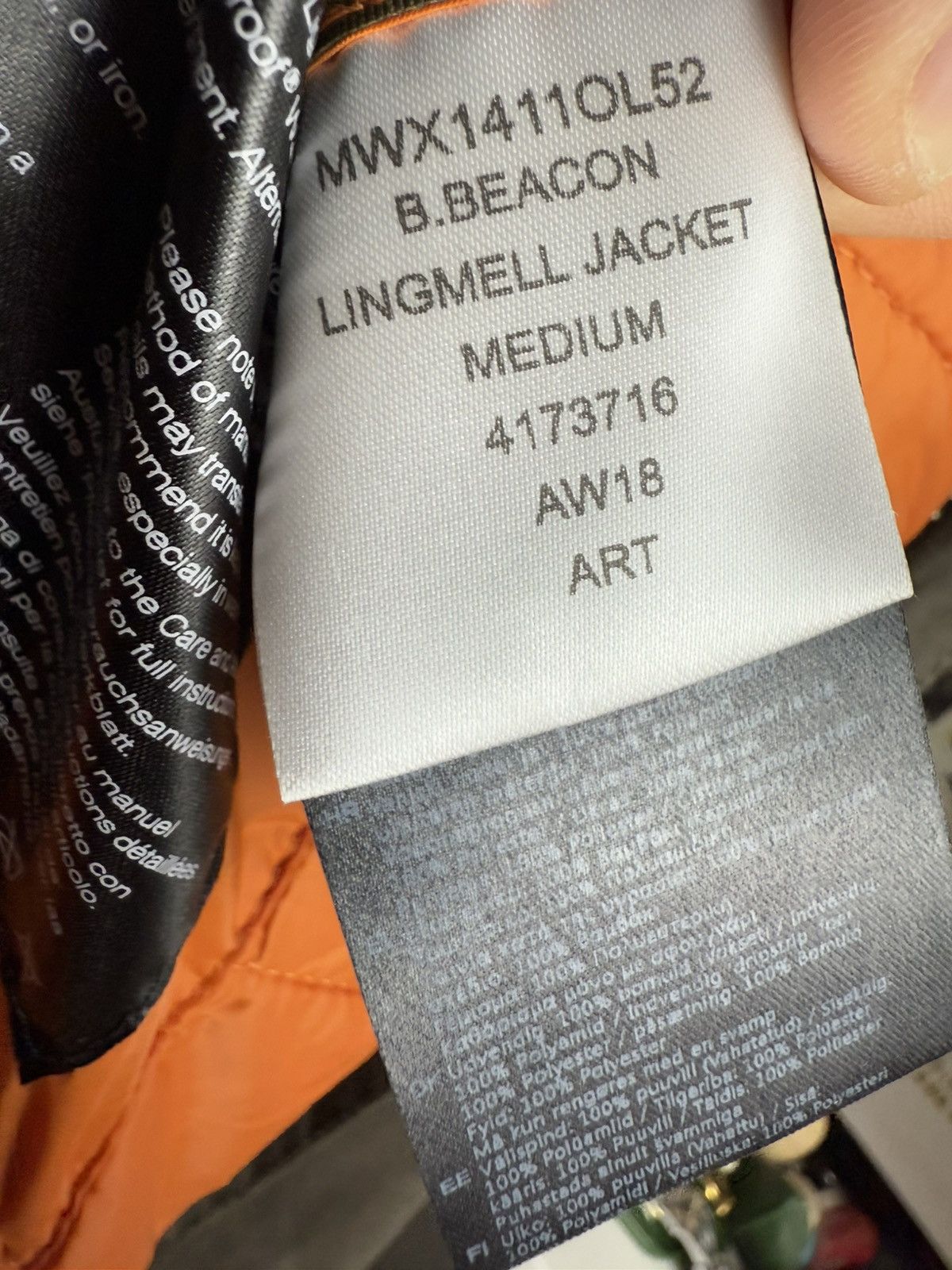 Barbour × Designer Barbour Lingmell waxed jacket M designer old money luxury y2k Size US M / EU 48-50 / 2 - 8 Thumbnail
