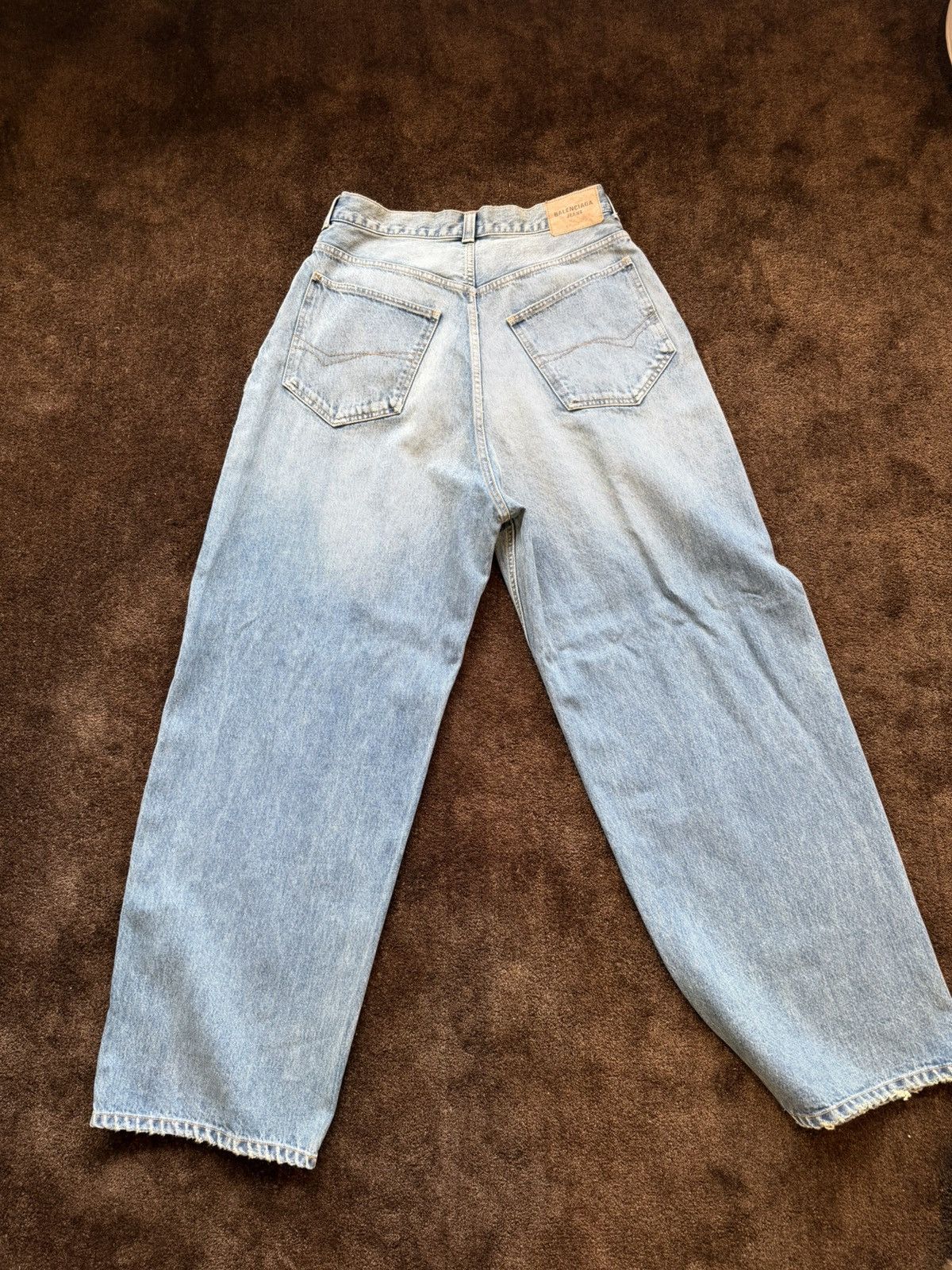 Balenciaga Large Baggy Jeans Winter 22 Size US 30 / EU 46 - 2 Thumbnail