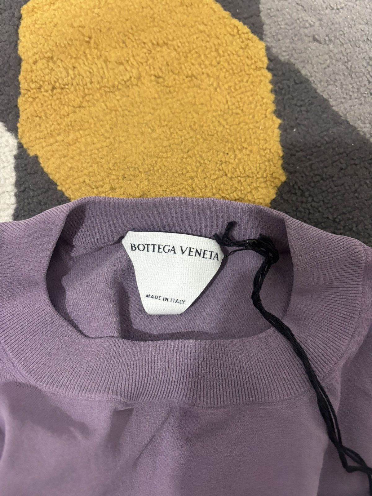 Bottega Veneta Bottega Veneta Tech Knit Pullover L Lilac BNWT Size US L / EU 52-54 / 3 - 3 Thumbnail
