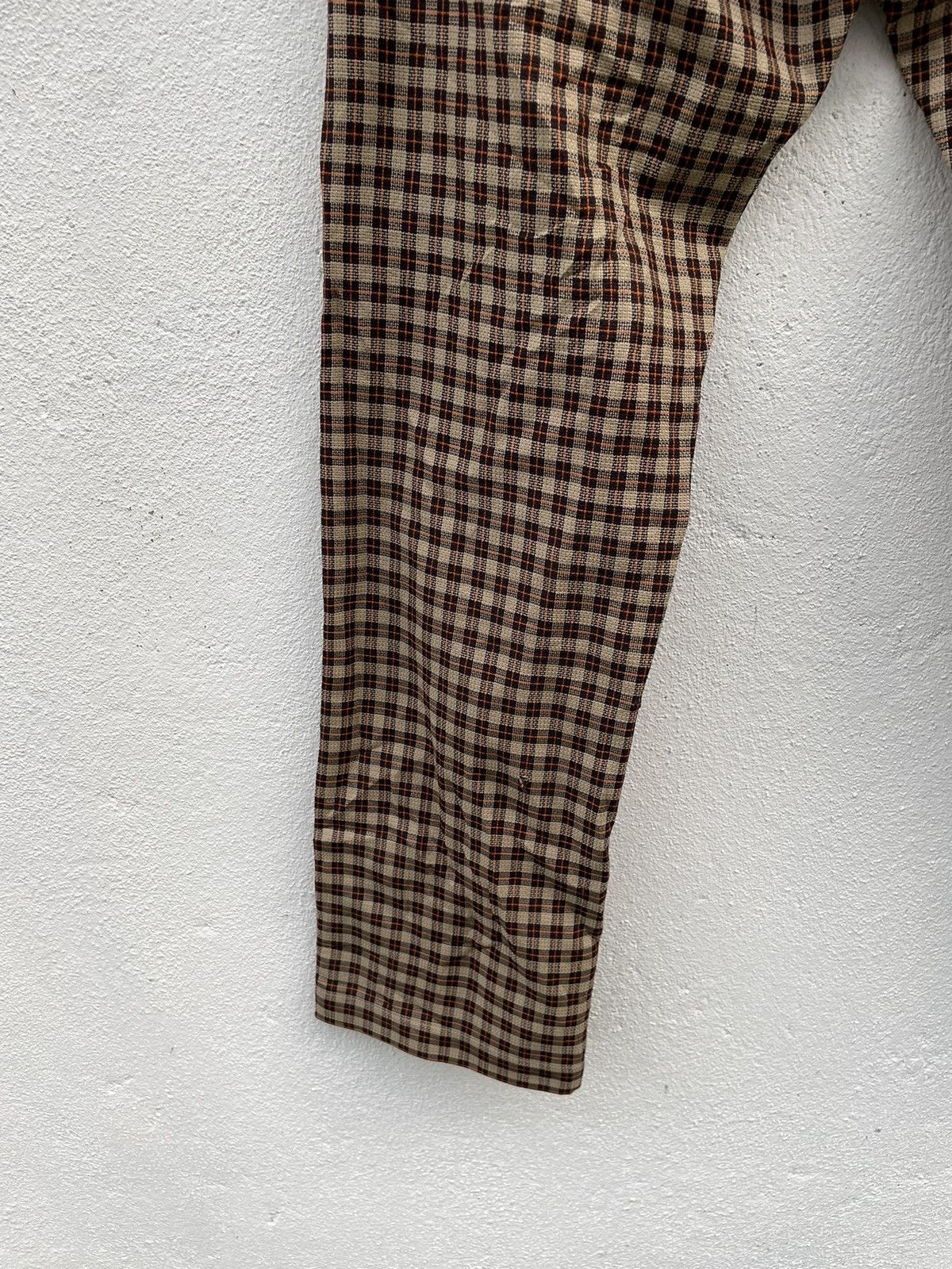 Comme des Garcons × Comme des Garcons Homme × Comme des Garcons Homme Plus Vintage Comme Des Garcons Homme Plus Checked Pants Size US 32 / EU 48 - 10 Thumbnail