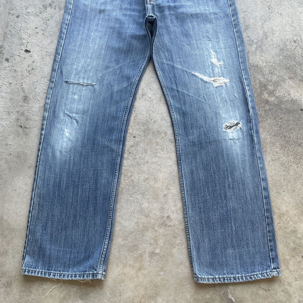 Levi's Vintage Levi’s 534 Distressed Faded Relaxed Jeans Pants W36 Size US 36 / EU 52 - 4 Thumbnail