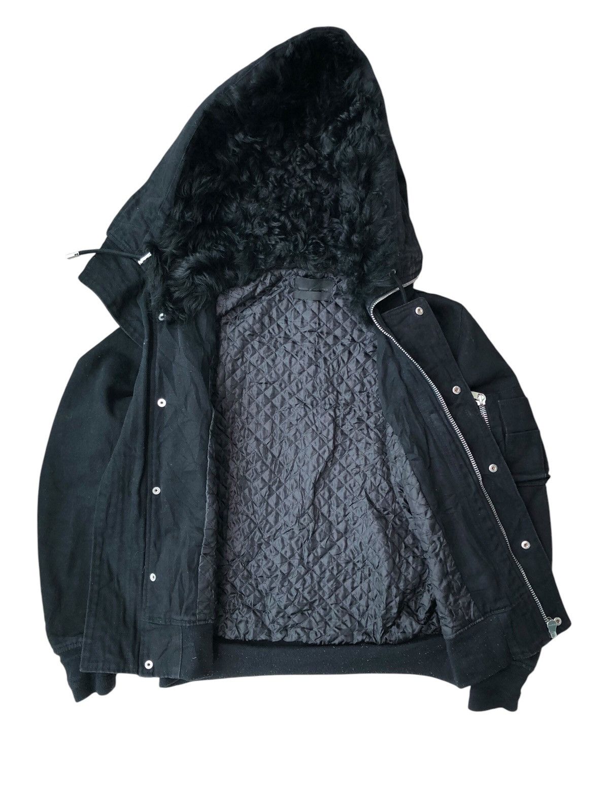 Diesel Black Gold Diesel Black Gold fur hoodie jacket Size US M / EU 48-50 / 2 - 3 Thumbnail