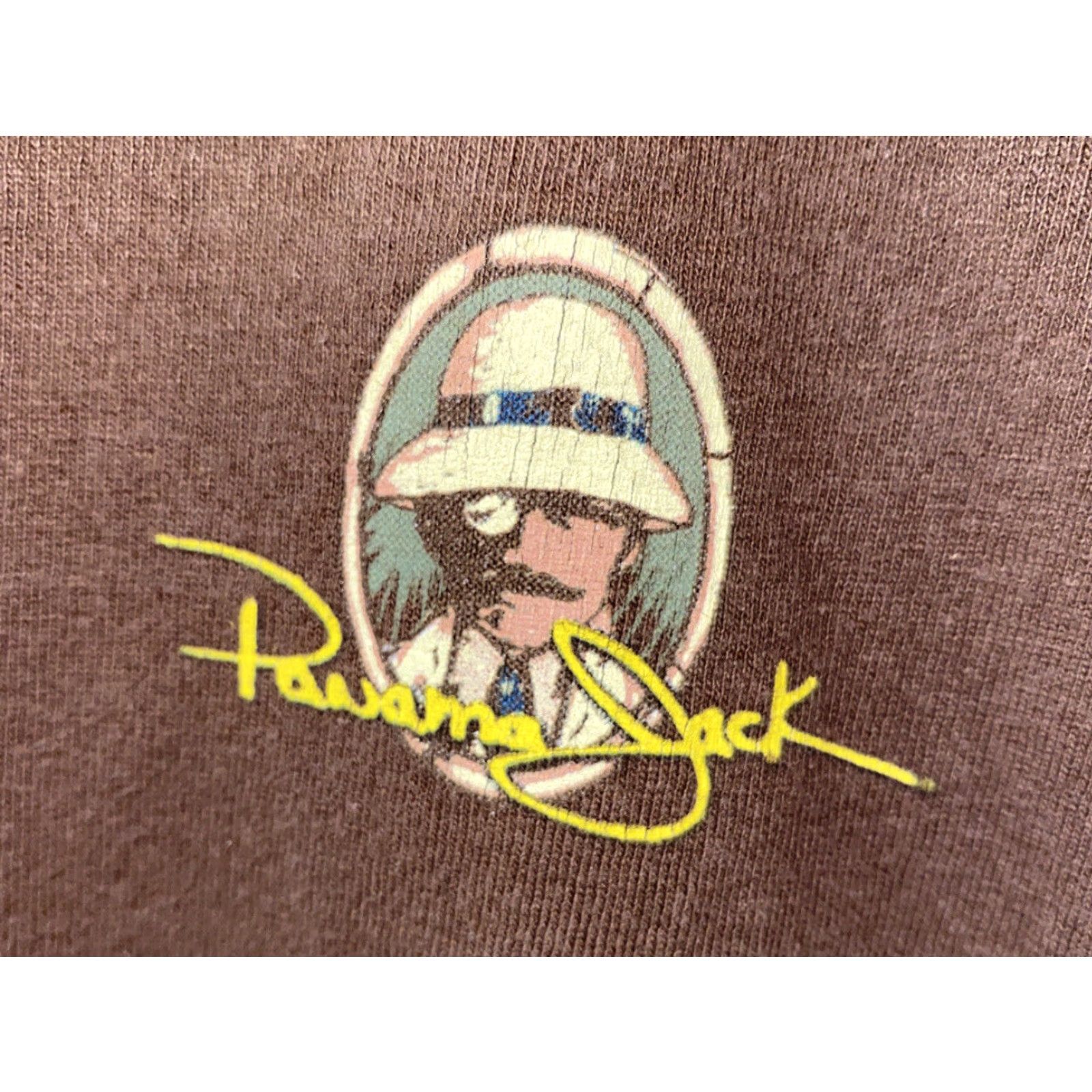 Panama Jack Panama Jack Mens T-Shirt Short Sleeve Brown Cotton Regular Fit M Paradise Found 20In Armpit Size US M / EU 48-50 / 2 - 4 Thumbnail