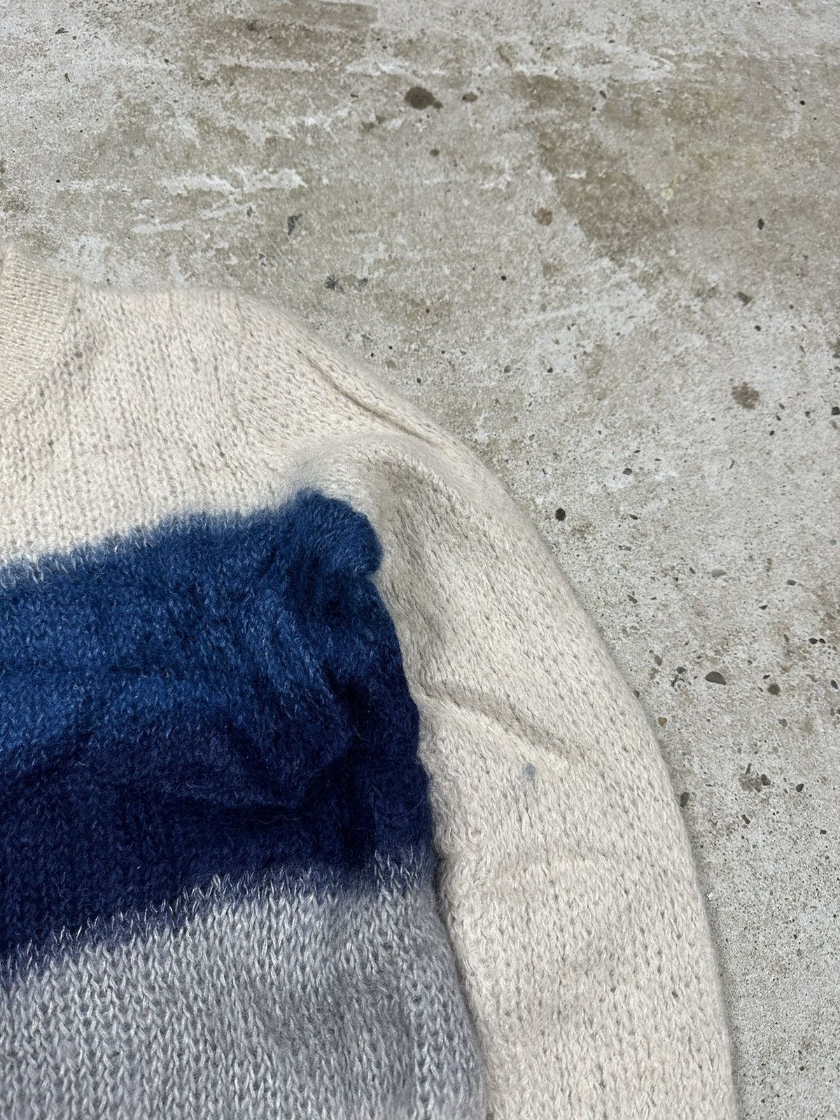 Rag & Bone Rag & Bone Striped Wool Mohair Alpaca Sweater Size S / US 4 / IT 40 - 5 Thumbnail