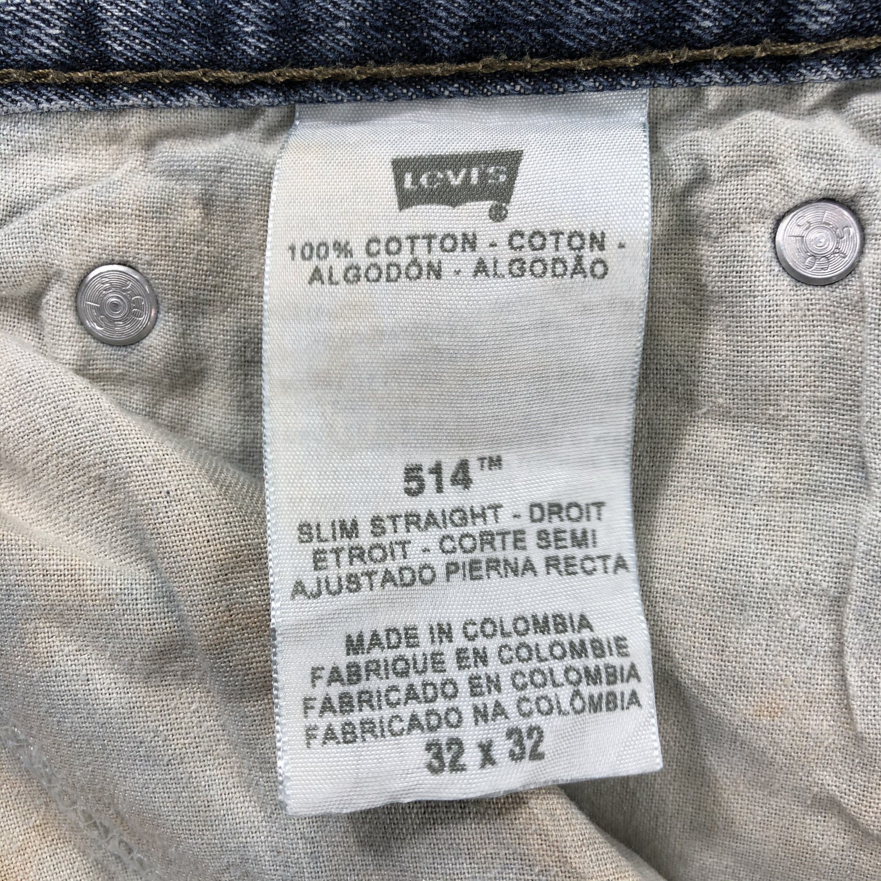 Levi's Vintage Faded Black Levis 514 Jeans-J2613 Size US 32 / EU 48 - 17 Thumbnail