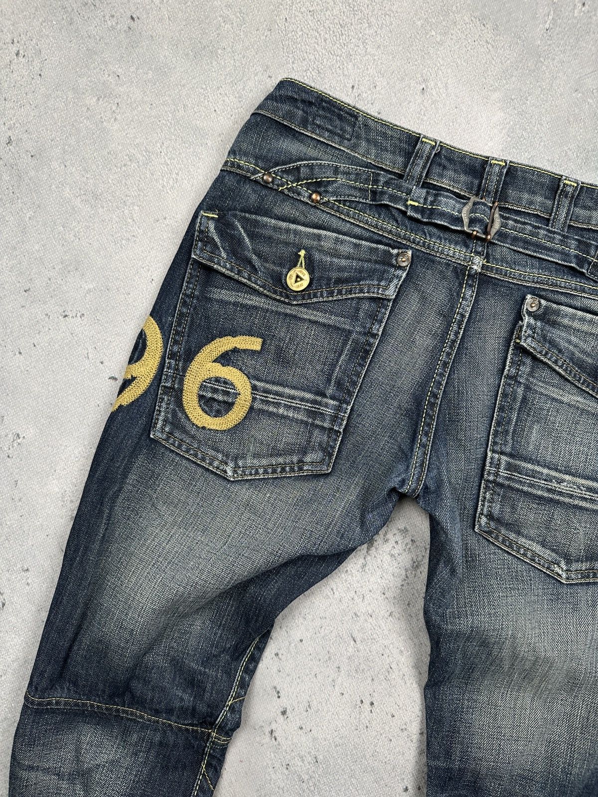 G-Star Vintage G-Star RAW Elwood Heritage Embro Narrow Jeans 96 y2k Size 30" / US 8 / IT 44 - 21 Thumbnail