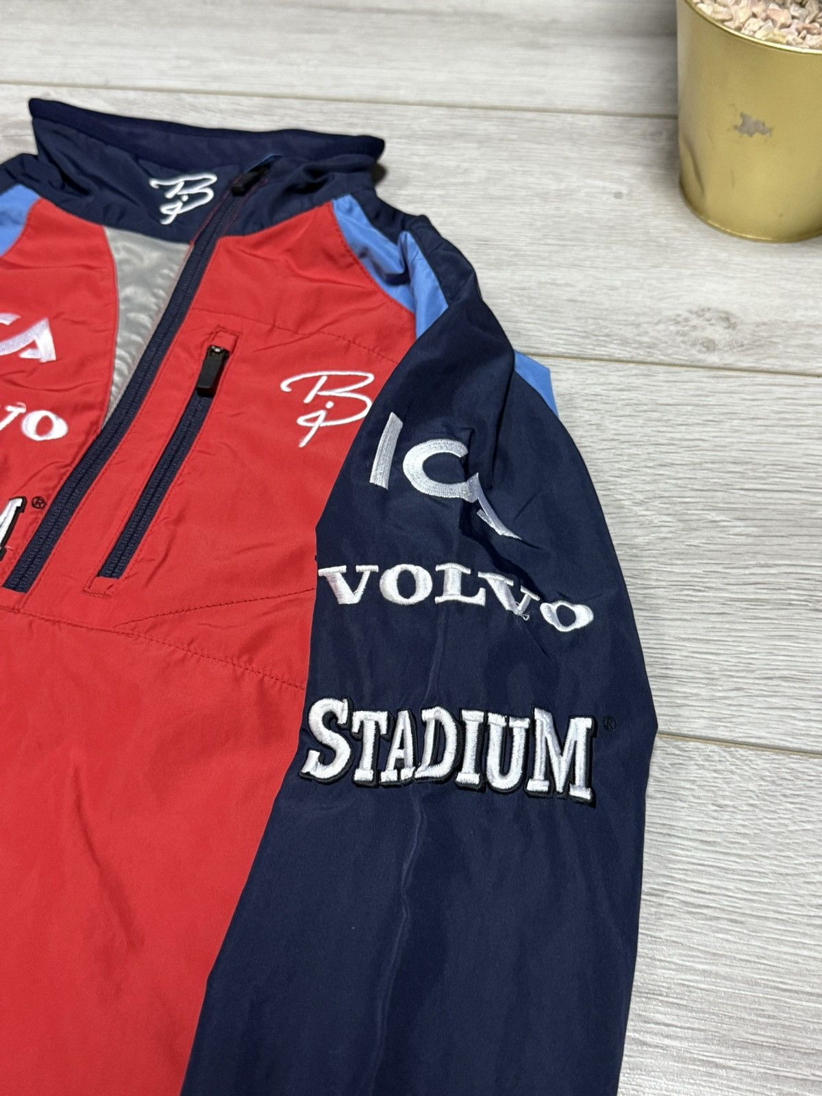 Vintage Vintage Volvo Racing Jacket stadium windnreaker Size US S / EU 44-46 / 1 - 3 Thumbnail