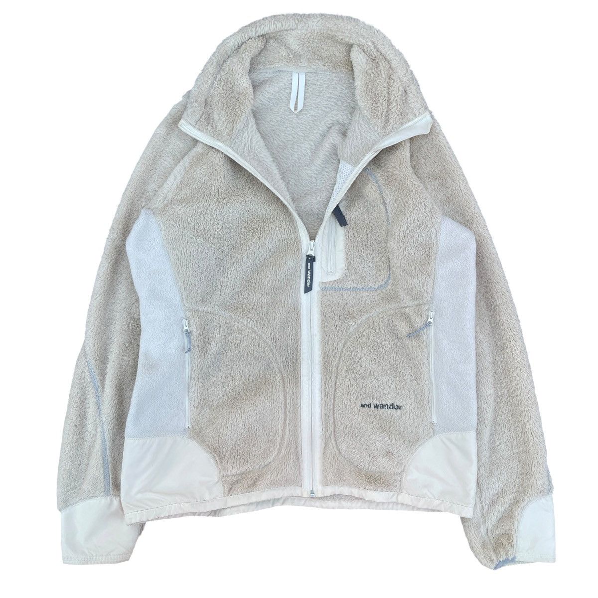 And Wander and Wander A/W22 Polartec High Loft Fleece Jacket Size US XL / EU 56 / 4 - 6 Thumbnail