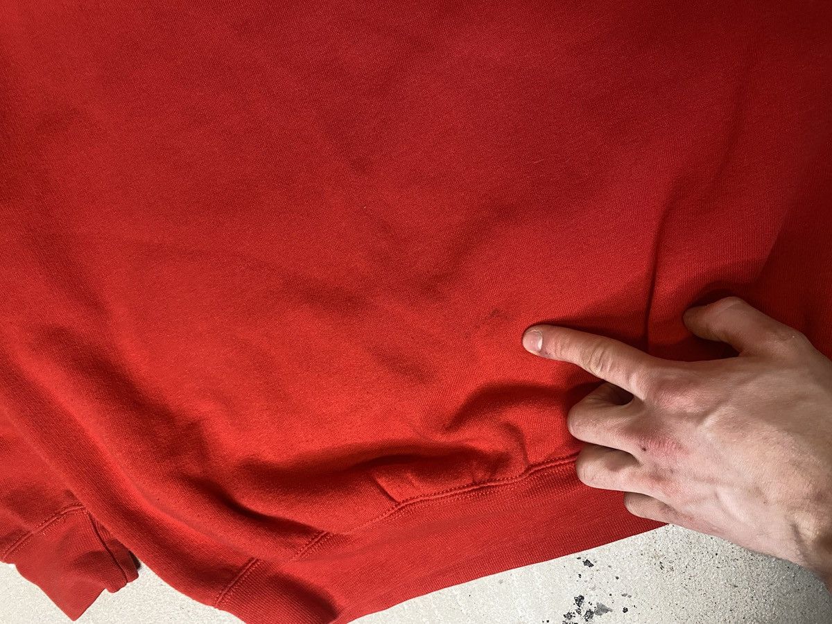 Russell Athletic × Vintage Vintage 90s red Russel blank crewneck Size US M / EU 48-50 / 2 - 3 Thumbnail