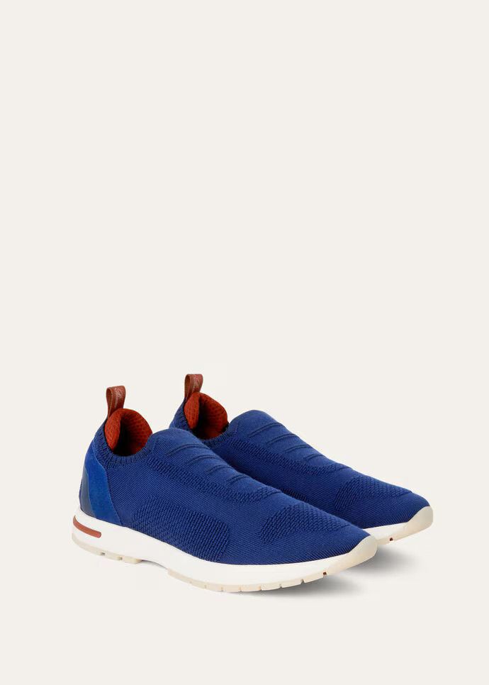Loro Piana o1srvl11e0725 360 LP Flexy Walk Sneakers in Blue Size US 10 / IT 40 - 2 Thumbnail