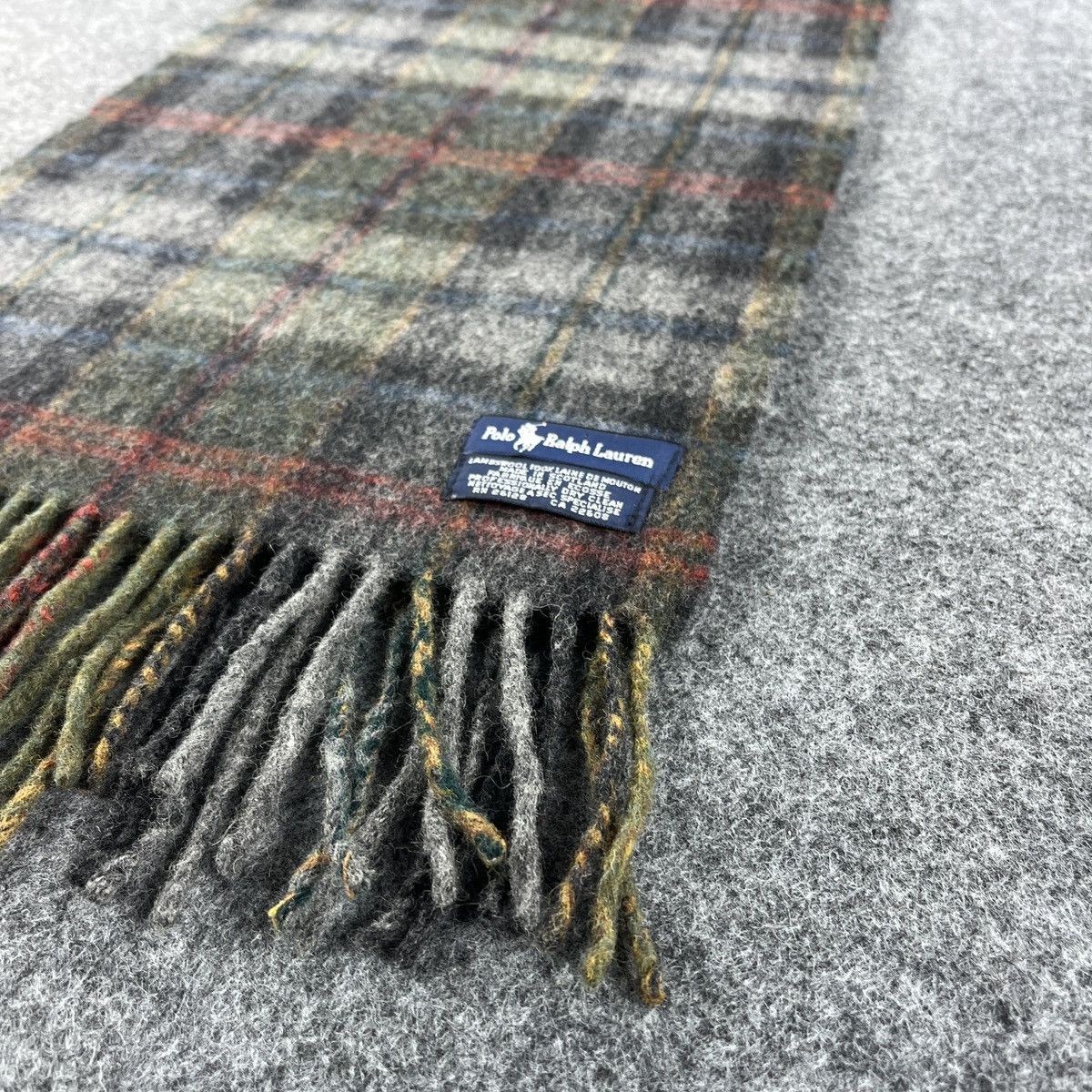 Polo Ralph Lauren × Vintage Polo Ralph Lauren Scarf / Muffler / Neckwear T1385 Size ONE SIZE - 6 Thumbnail