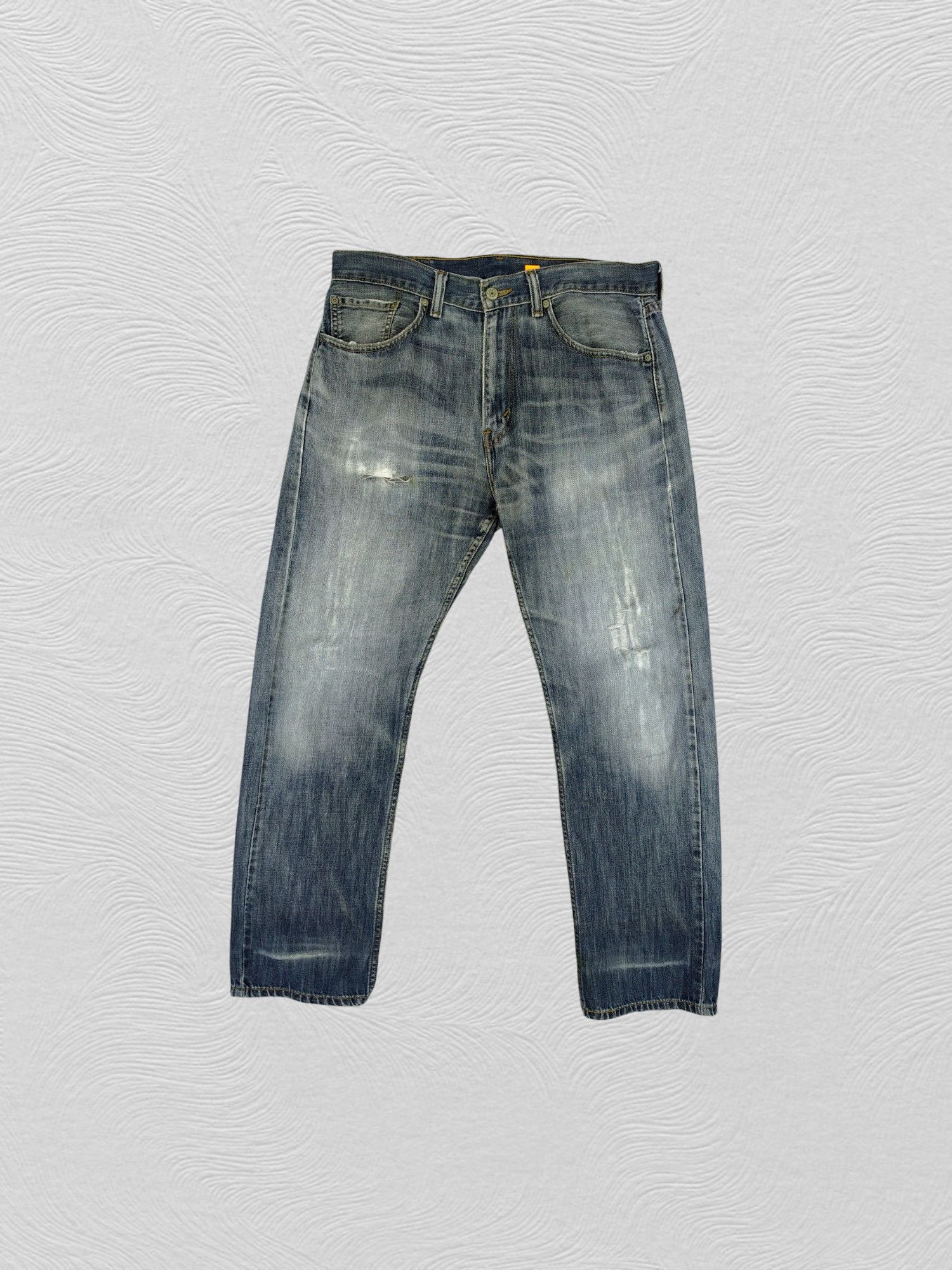 Levi's Faded Indigo Vintage Levi's 505 33x29.5 Denim -JG013 Size US 33 - 1 Thumbnail