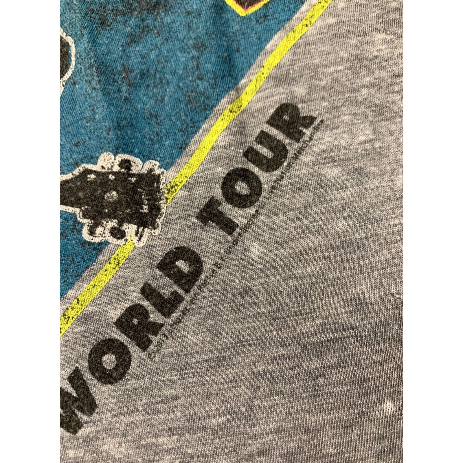 Vintage AC/DC Flick Of The Switch Women T-Shirt Tee Jersey Size L Gray Official Product Rock Shirt Womens Size L / US 10 / IT 46 - 4 Thumbnail