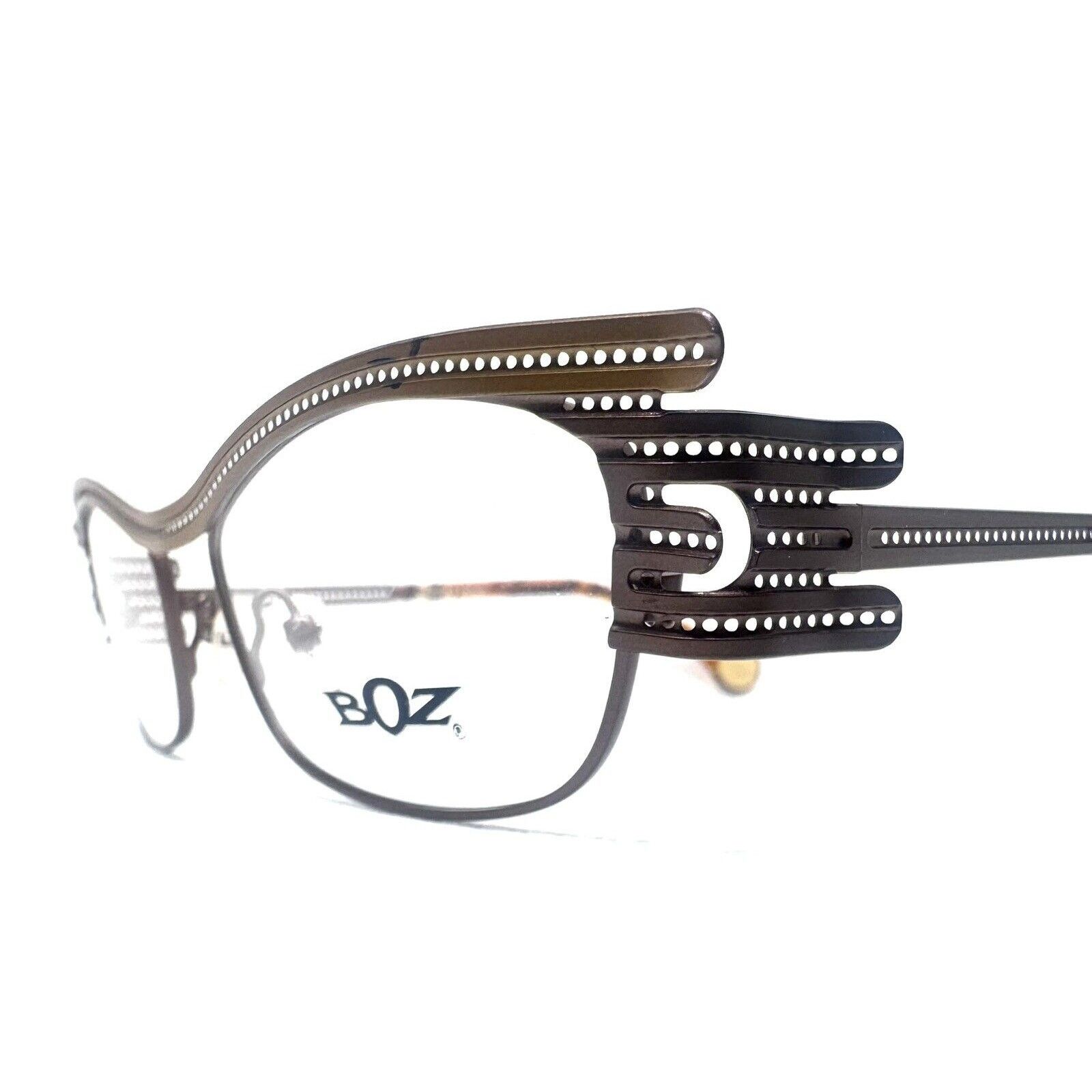 J.F. REY BOZ TATOO 9050 BROWN AUTHENTIC EYEGLASSES FRAME RX 52 17 Size ONE SIZE - 6 Thumbnail