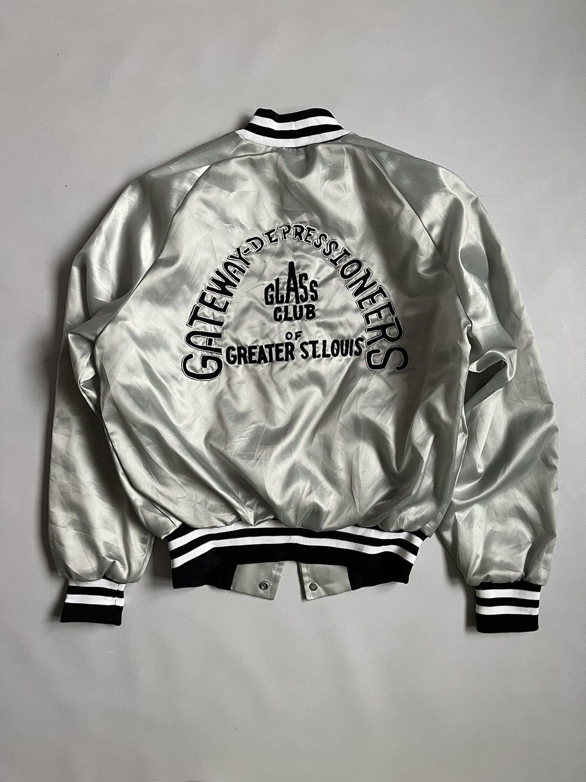 Vintage Vintage 70s King Louie Pro Fit Glass Club Usa Nylon Jacket Size US S / EU 44-46 / 1 - 13 Thumbnail