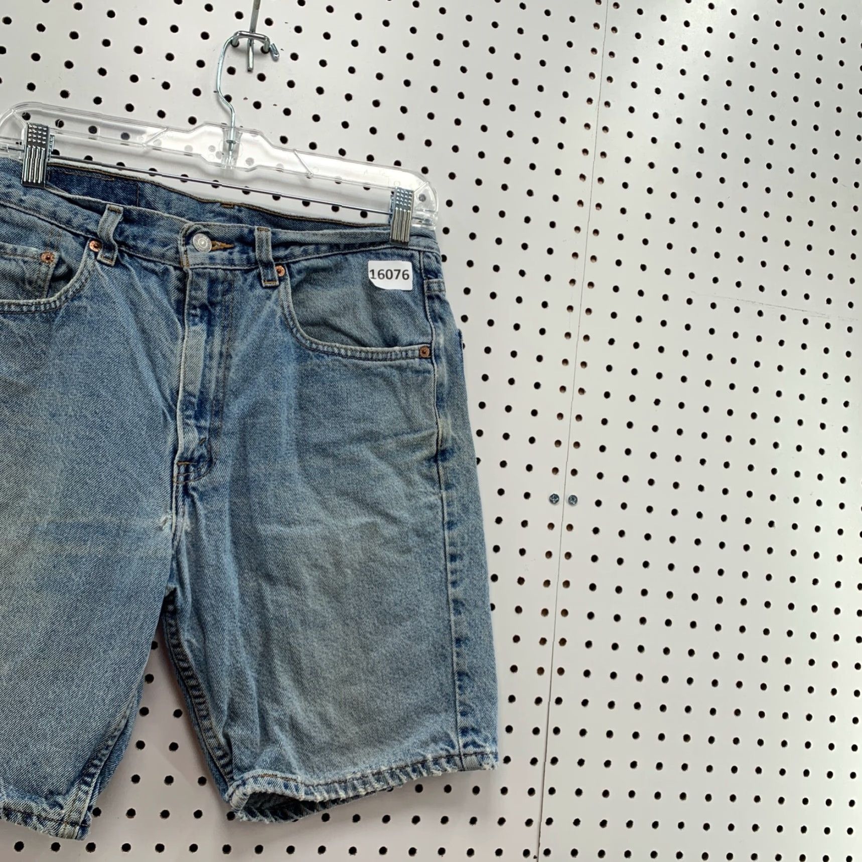 Levi's VINTAGE Levi's 505 Denim Shorts 90s Blue Regular Fit Adult 31 Inseam Mens Size US 31 - 4 Thumbnail