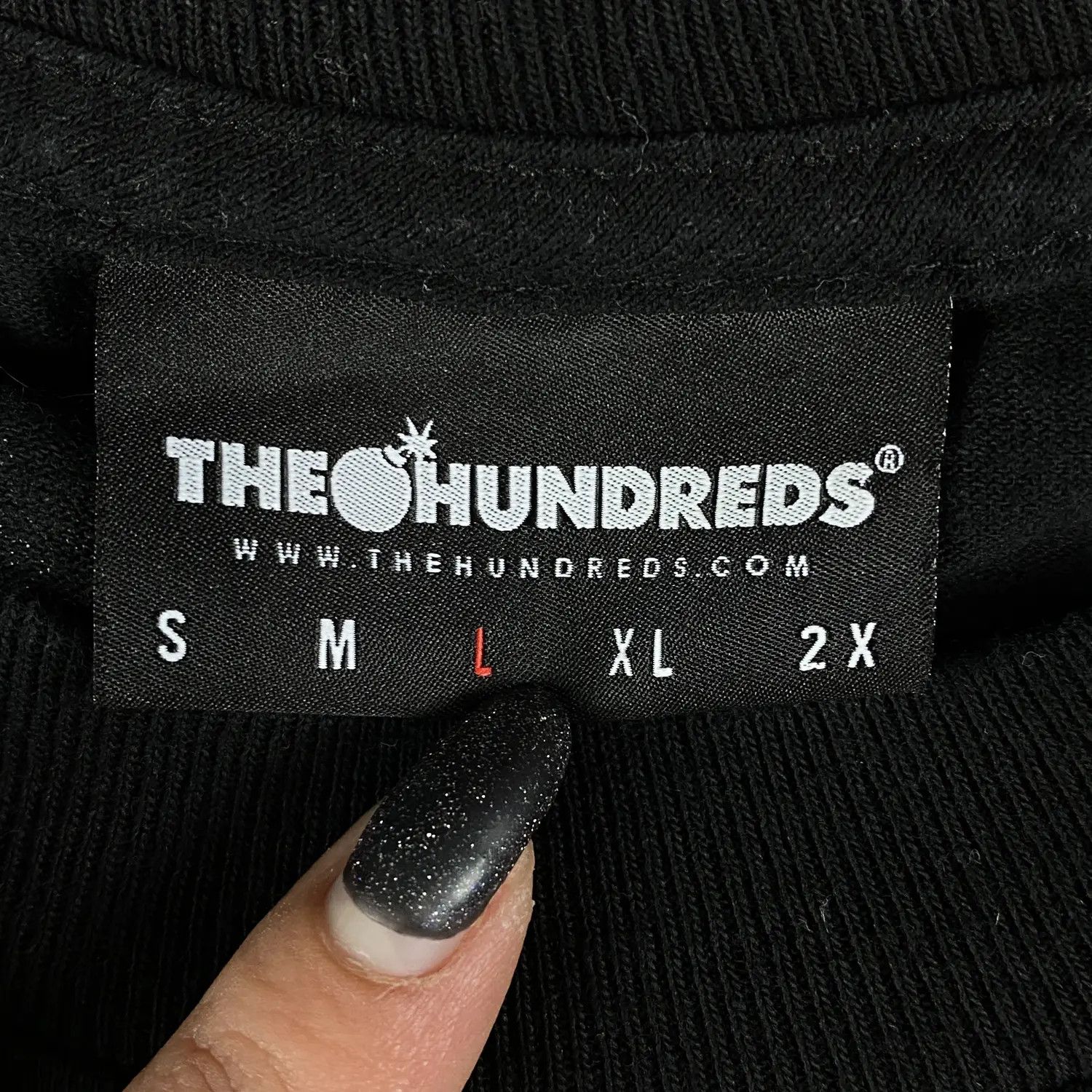 The Hundreds Mens T-Shirt The Hundreds Big Logo Size L Black Size US L / EU 52-54 / 3 - 5 Thumbnail