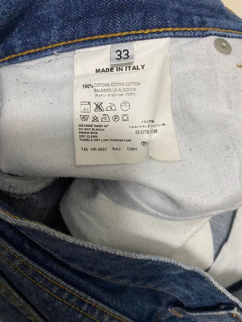 Helmut Lang HELMUT LANG size33 Blue water-washed jeans Size US 33 - 3 Thumbnail