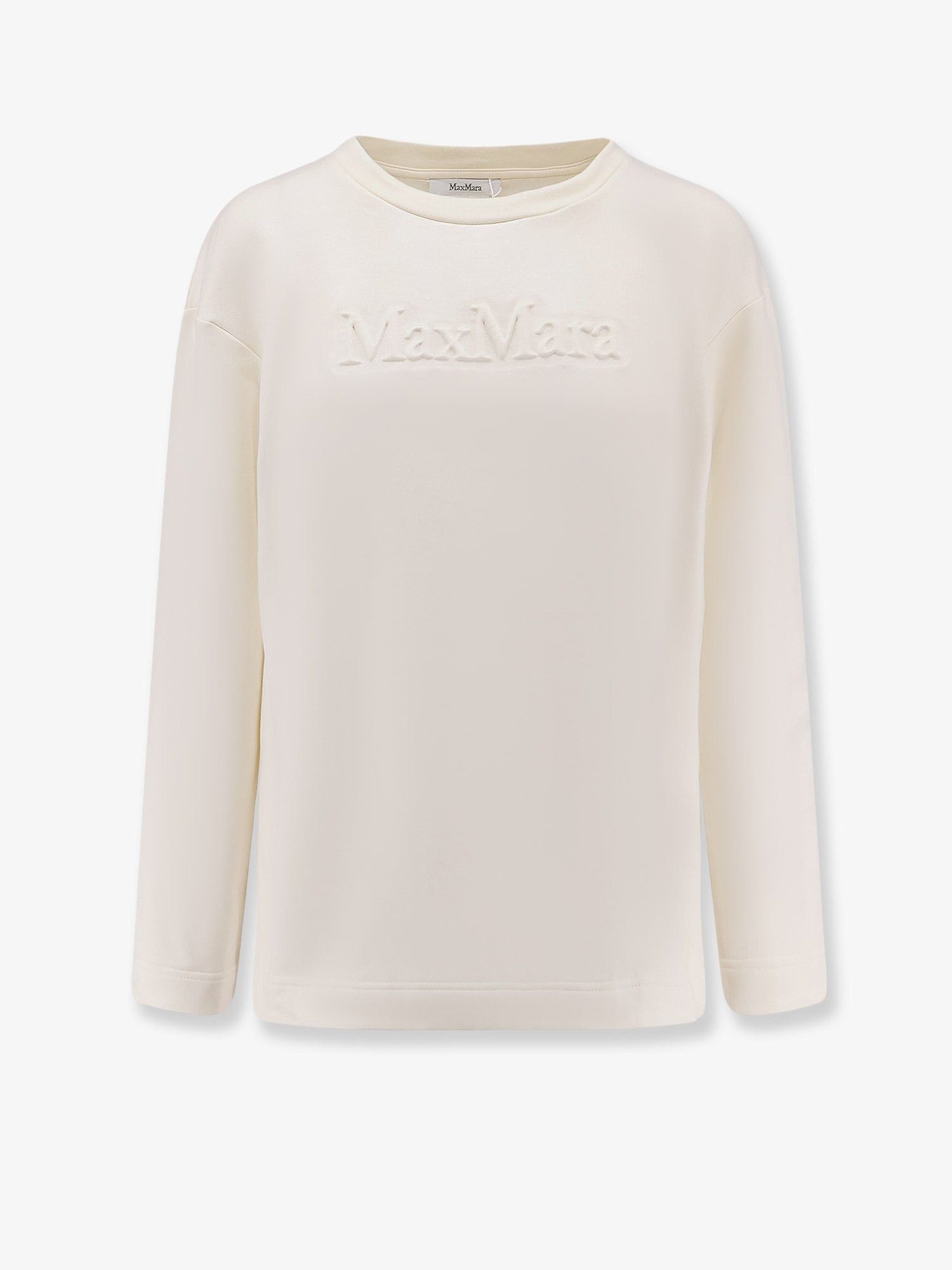 Max Mara Berma Cotton And Silk Sweatshirt Size M / US 6-8 / IT 42-44 - 1 Thumbnail