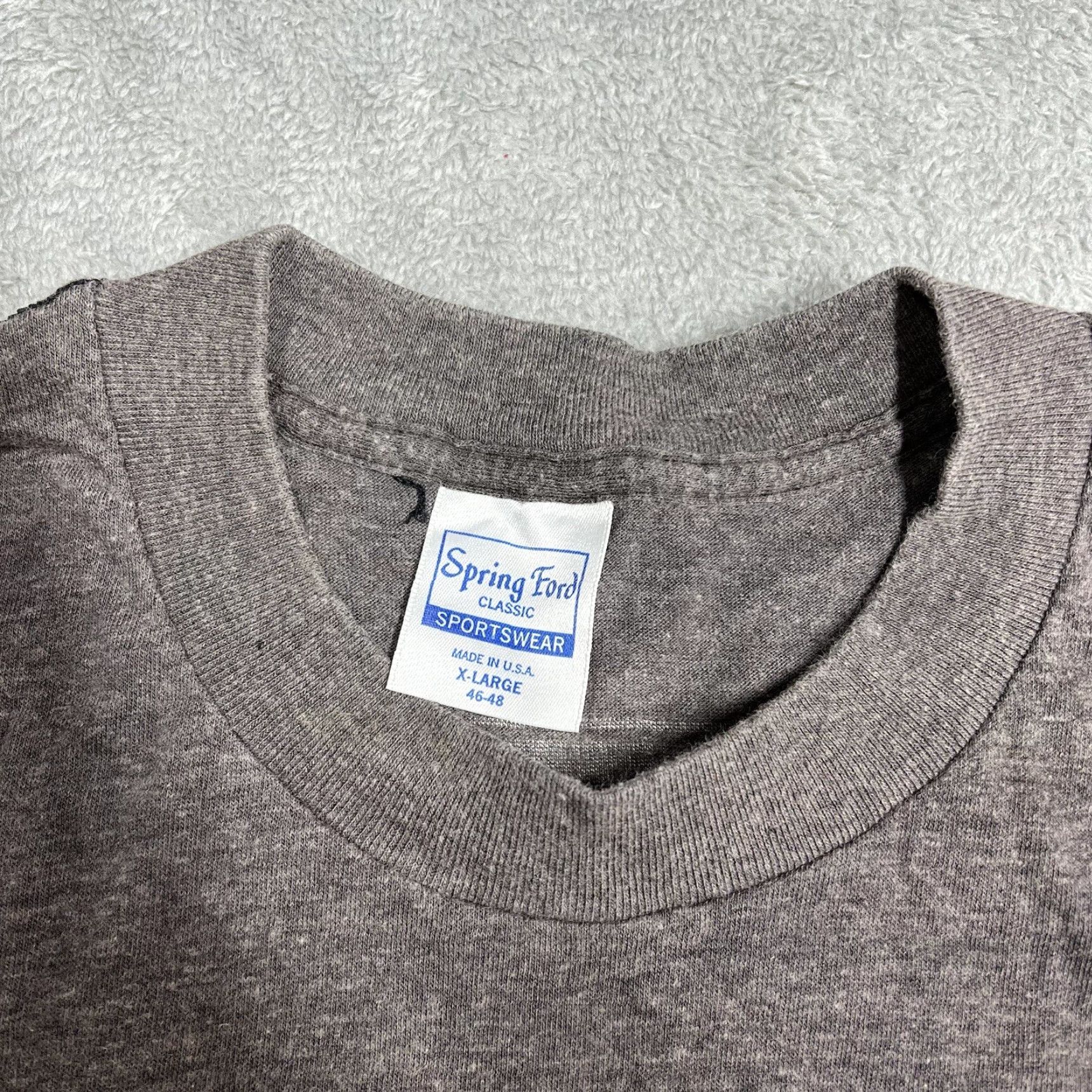 Ford VTG Love and Rockets T-Shirt Mens XL Short Sleeve Crew Neck Cotton Gray Logo Rock Music Band Tour Merch 1989 Mens XL Size US XL / EU 56 / 4 - 5 Thumbnail